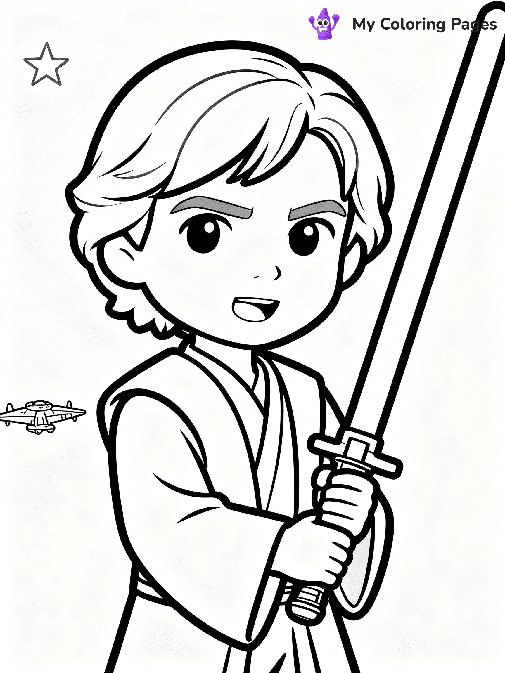 Ahsoka Coloring Pages - 24