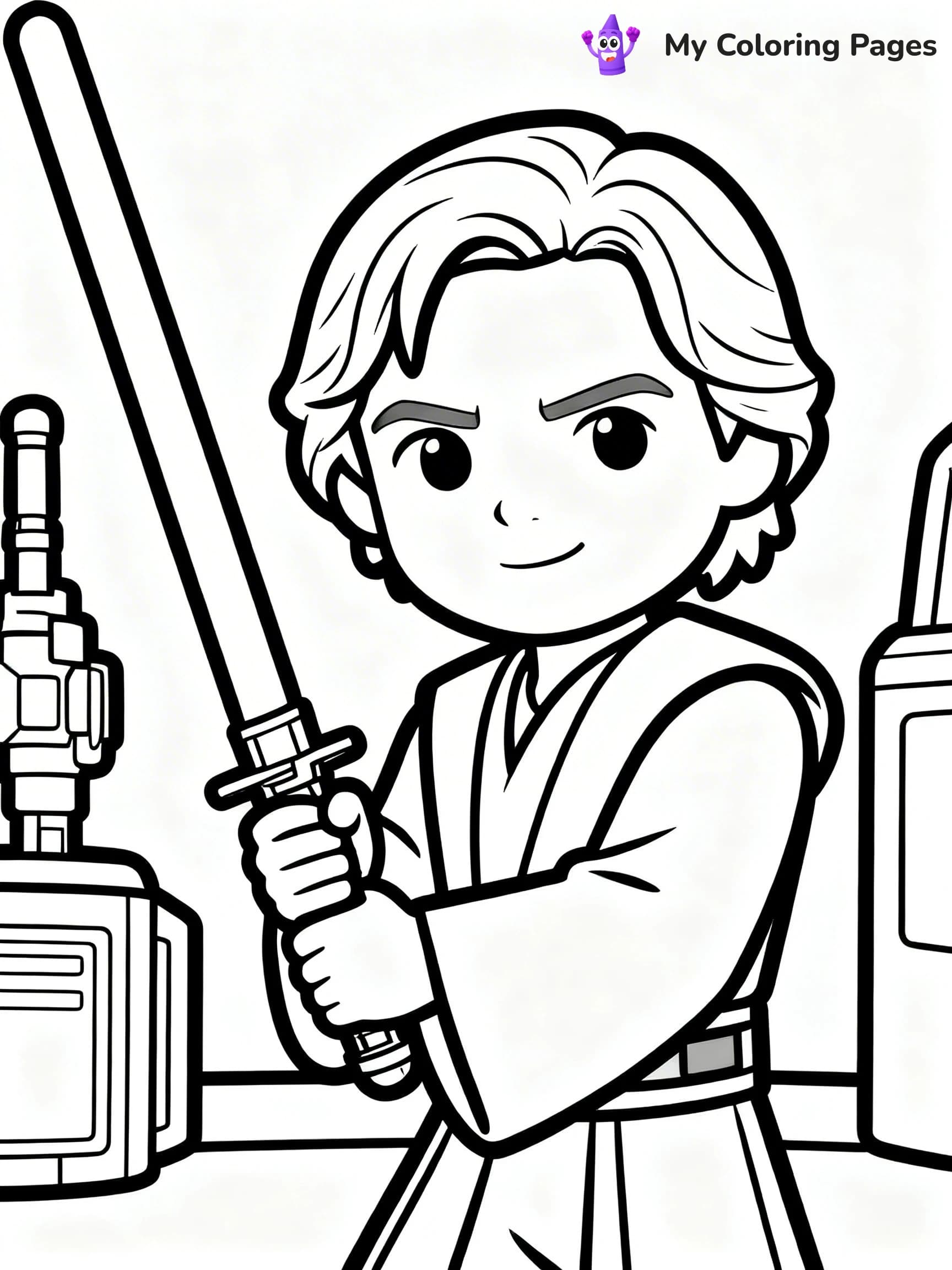 Ahsoka Coloring Pages - 22