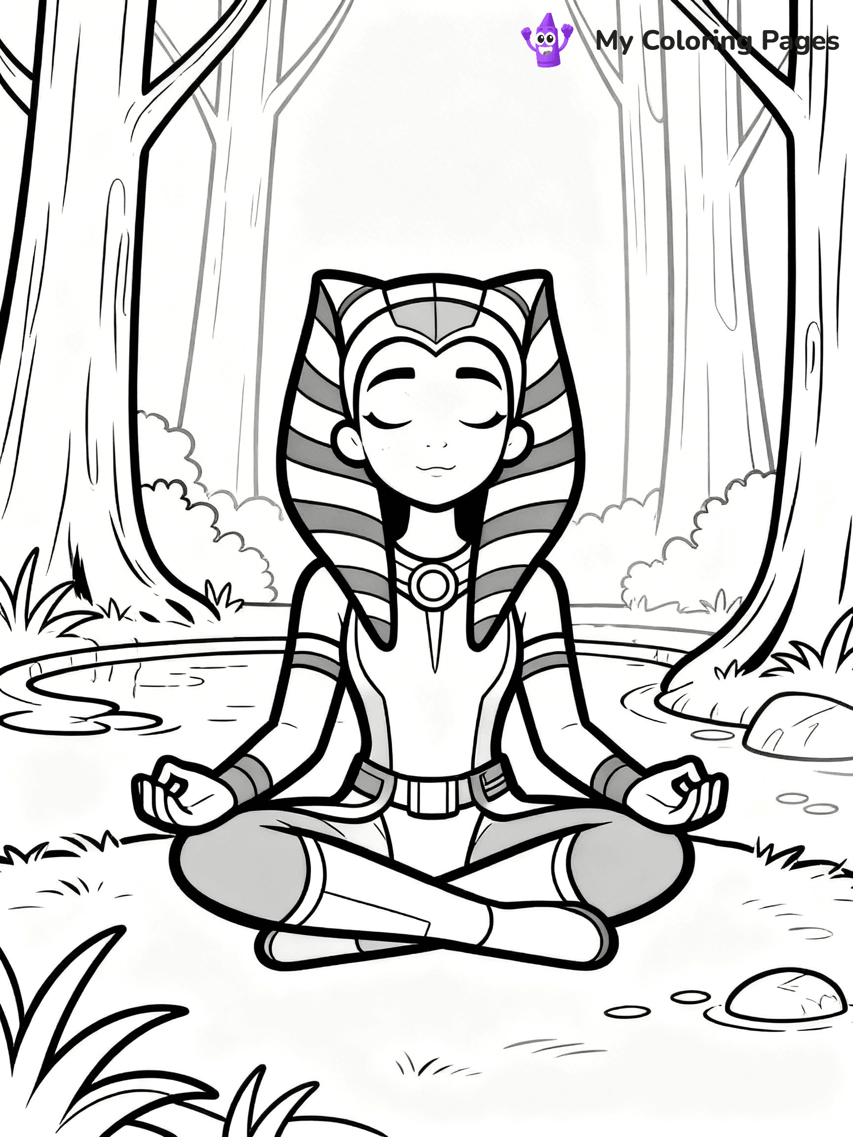 Ahsoka Coloring Pages - 14