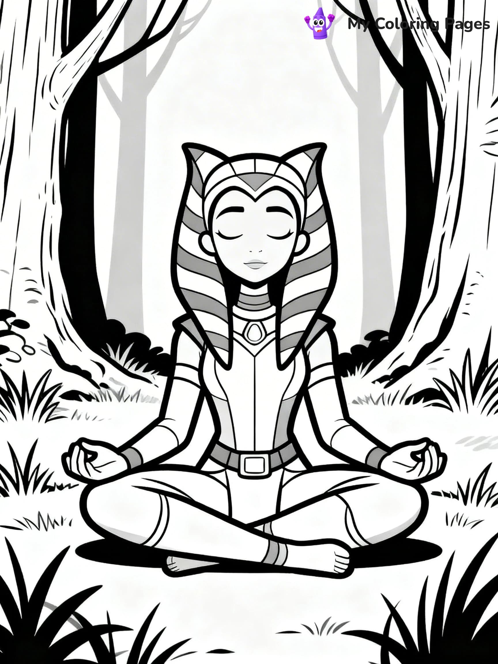 Ahsoka Coloring Pages - 13