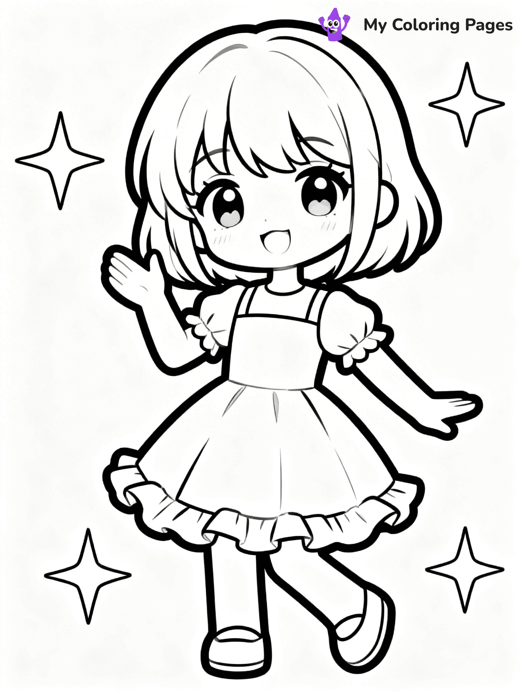 Doll Coloring Pages - 120