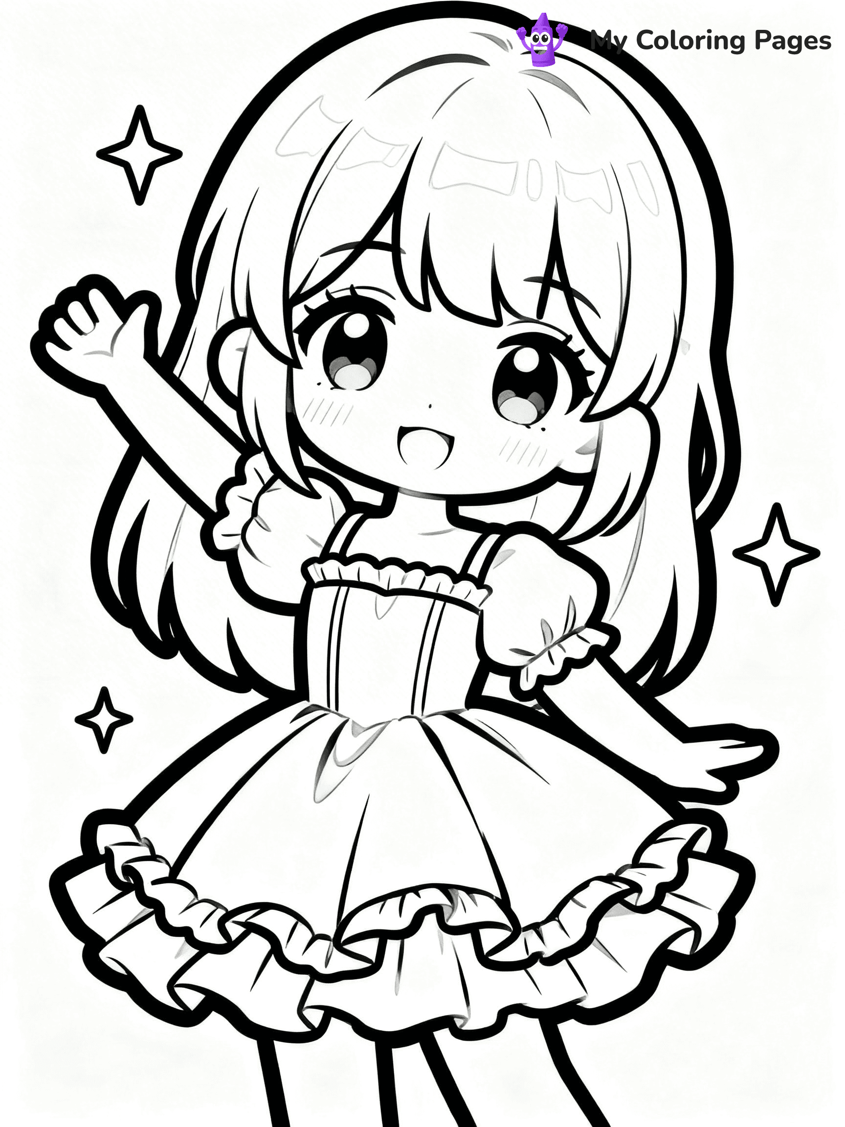 Doll Coloring Pages - 118