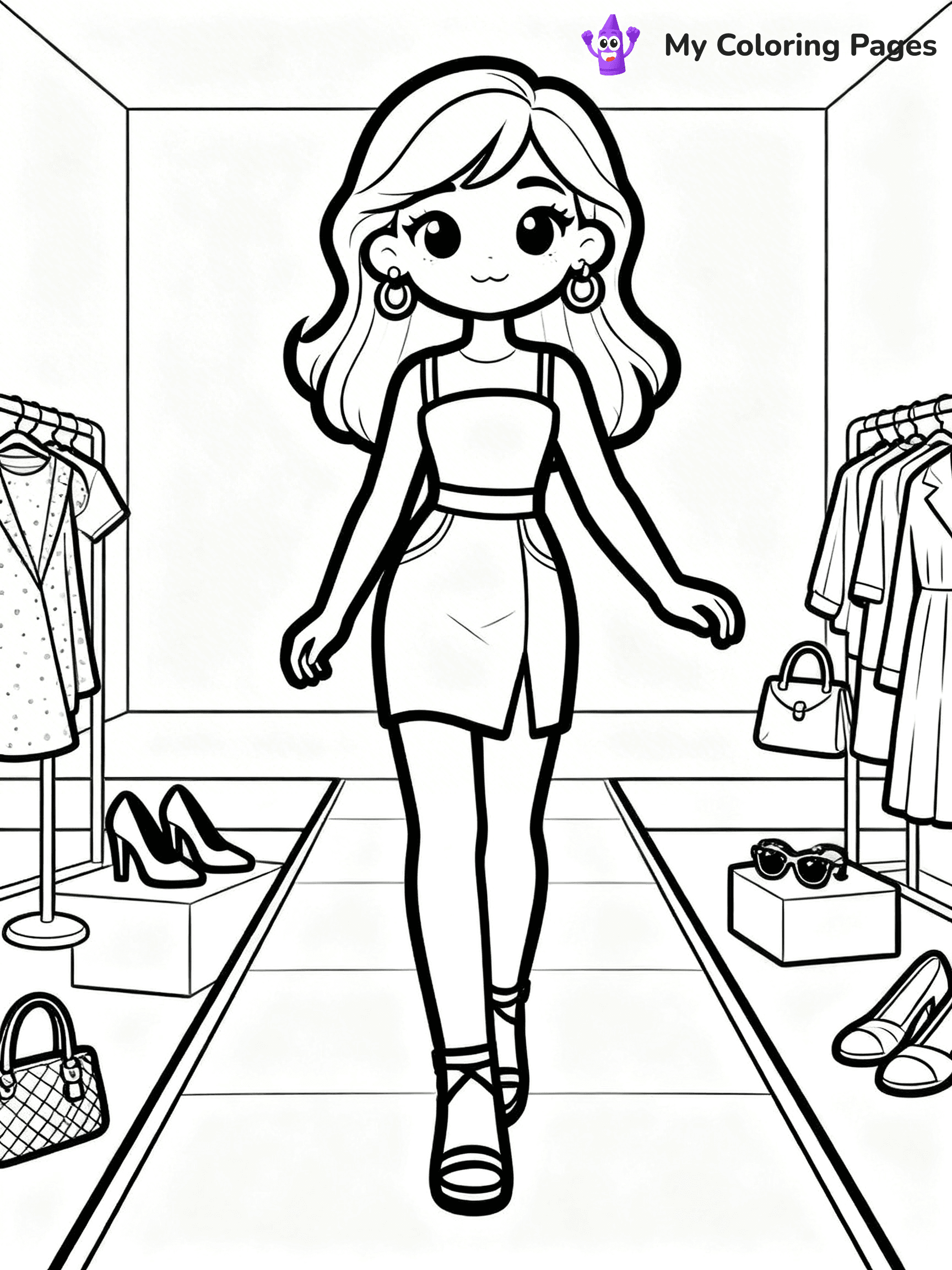 Doll Coloring Pages - 76