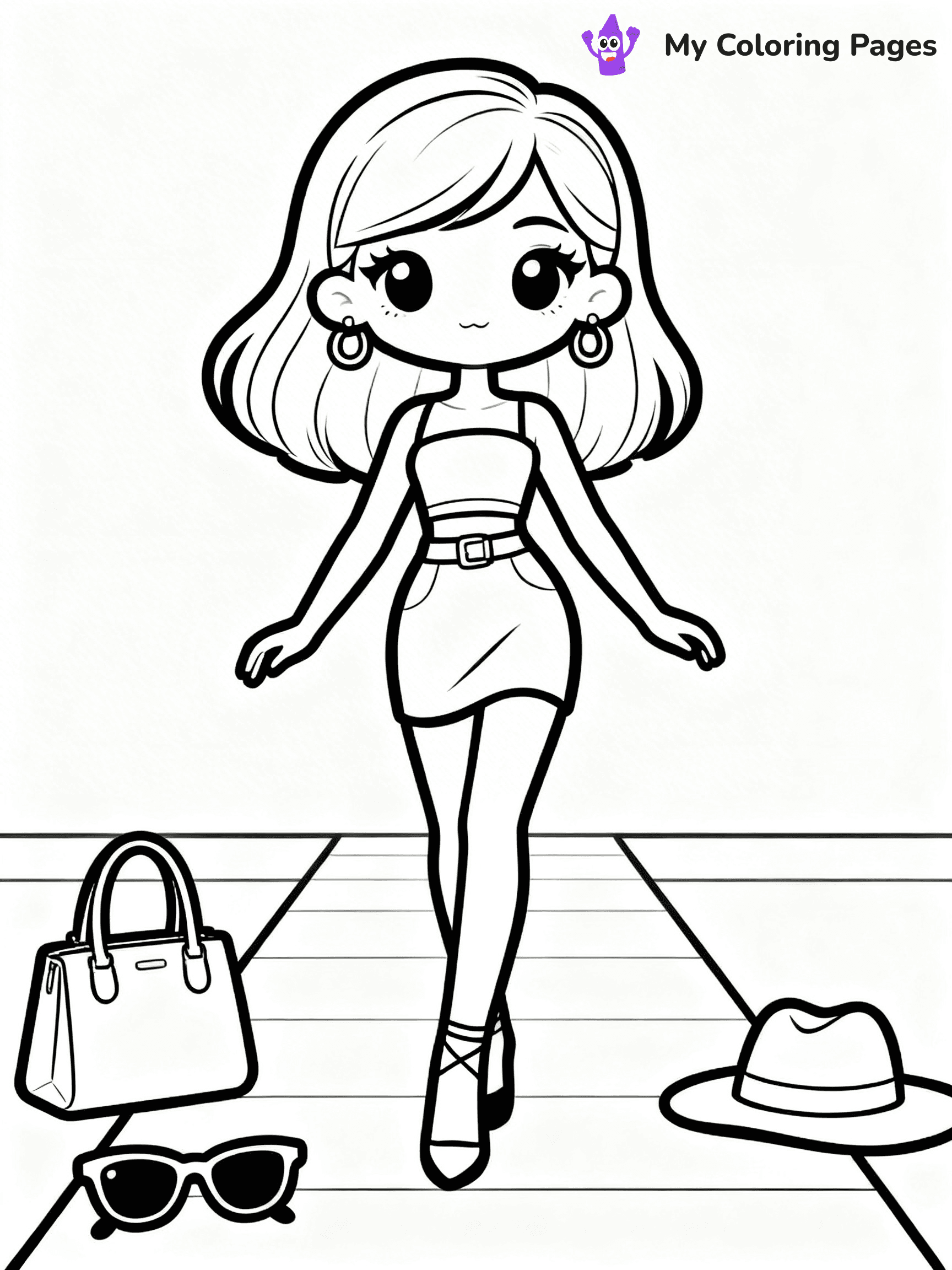 Doll Coloring Pages - 74