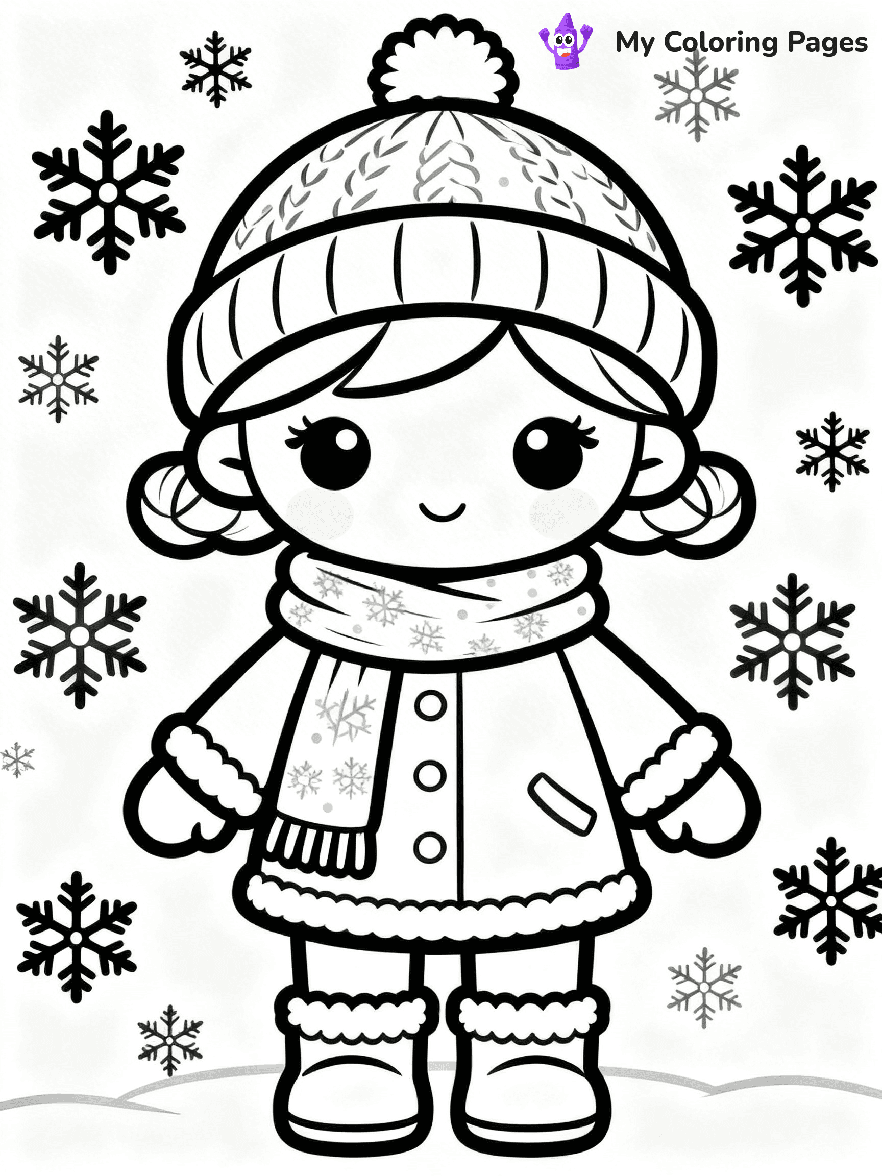 Doll Coloring Pages - 62