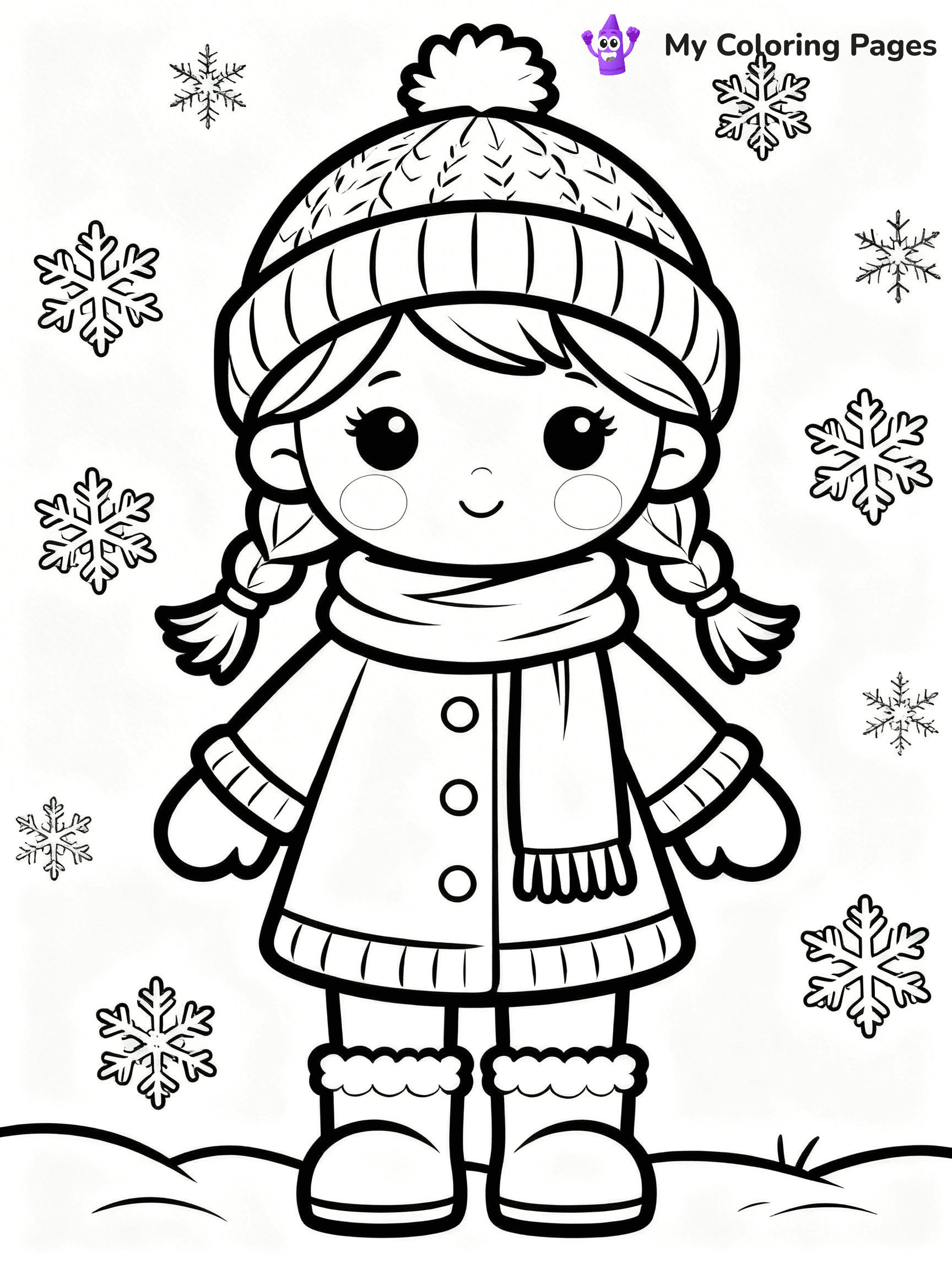 Doll Coloring Pages - 61