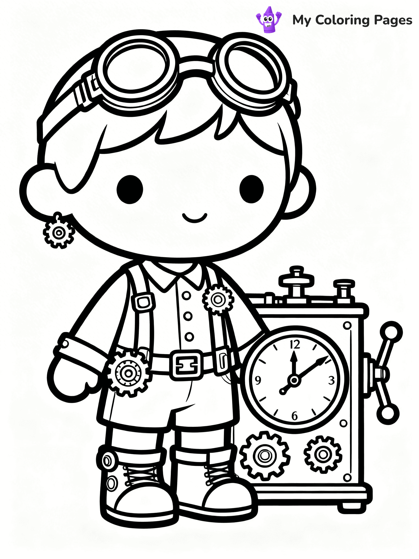 Doll Coloring Pages - 57