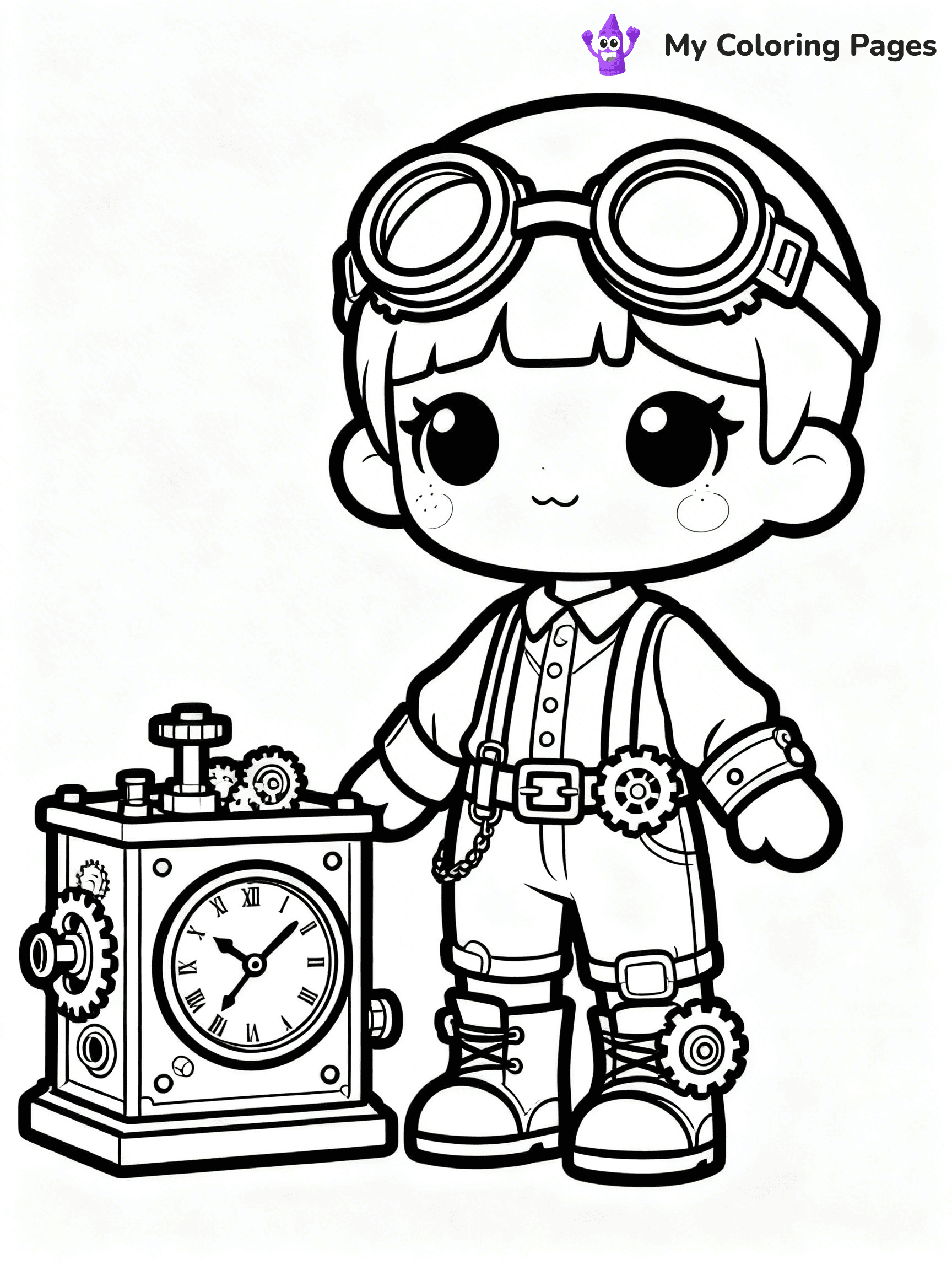 Doll Coloring Pages - 52