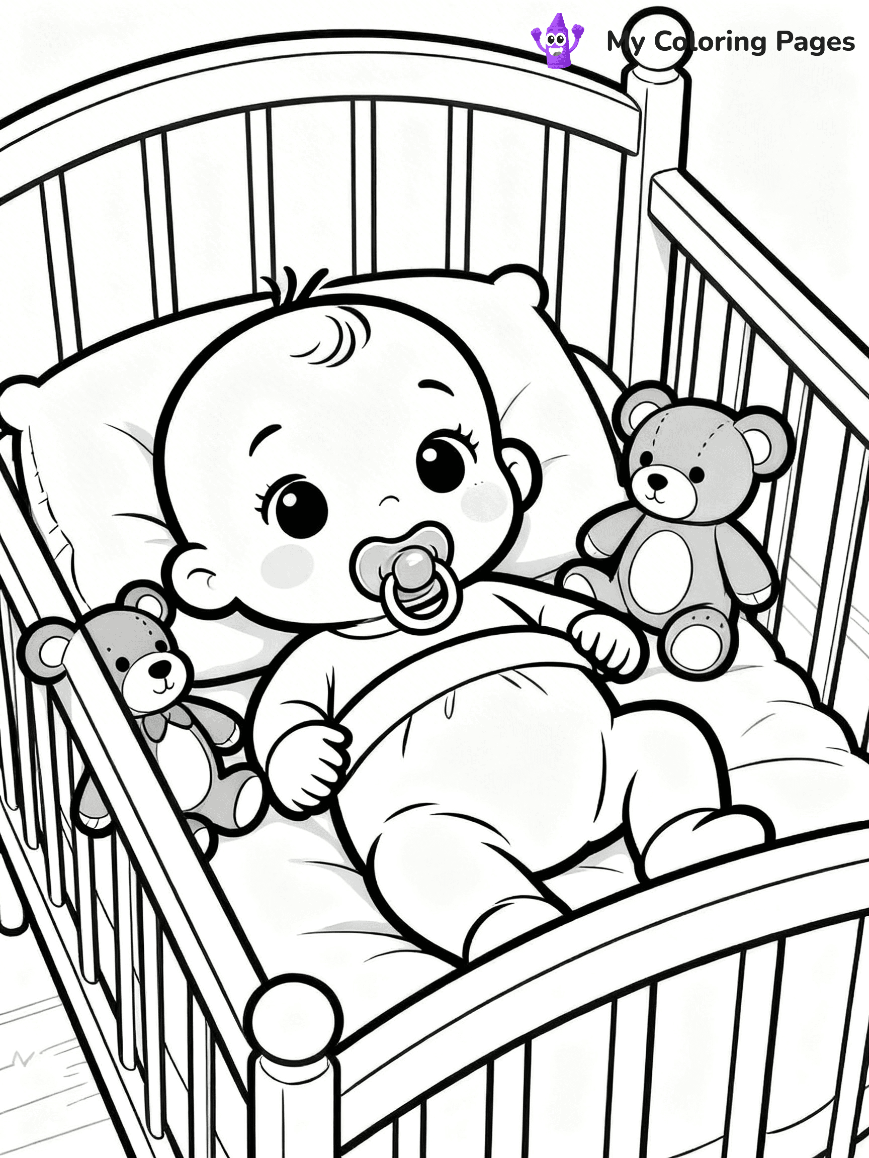 Doll Coloring Pages - 39