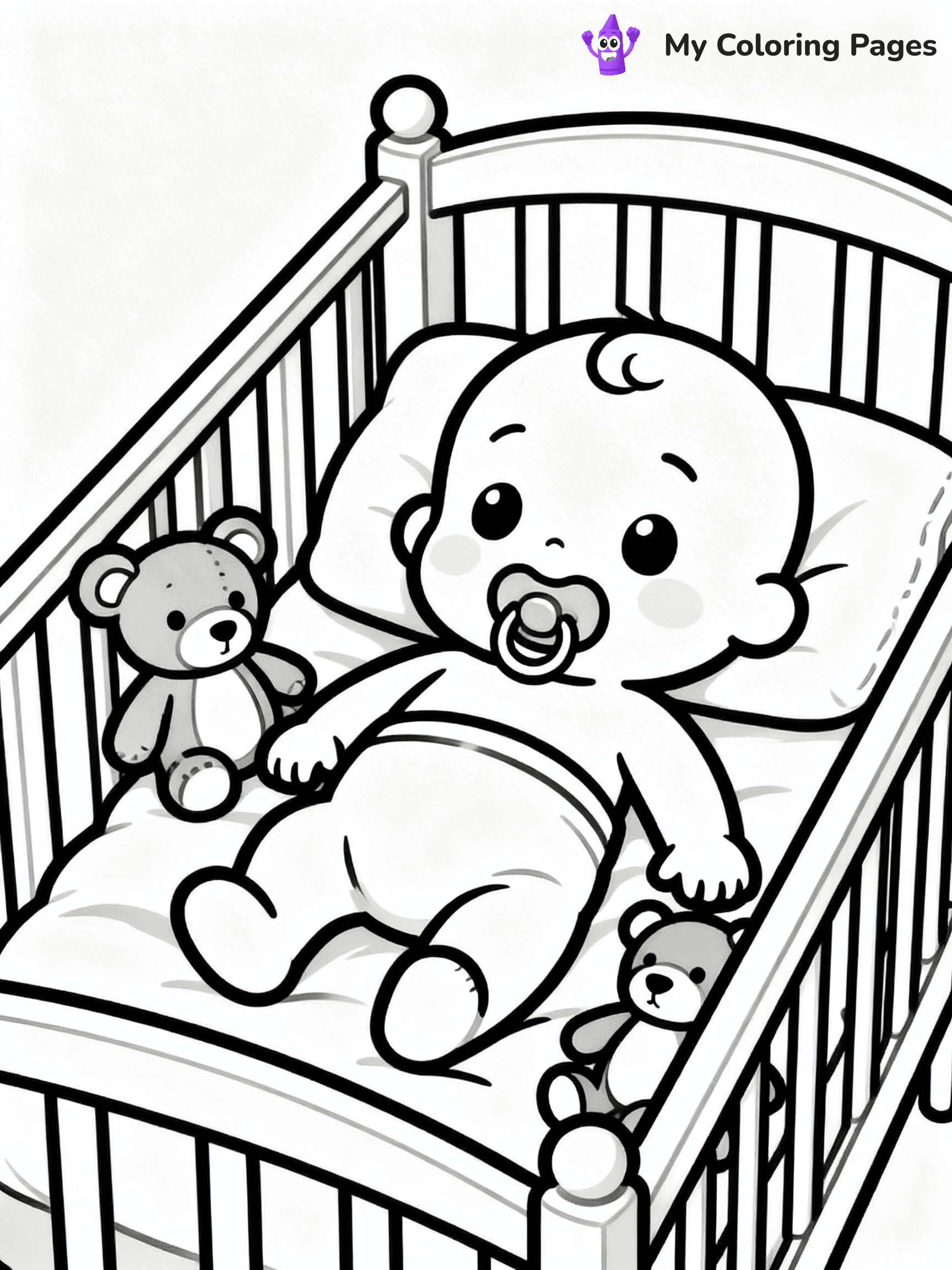 Doll Coloring Pages - 34