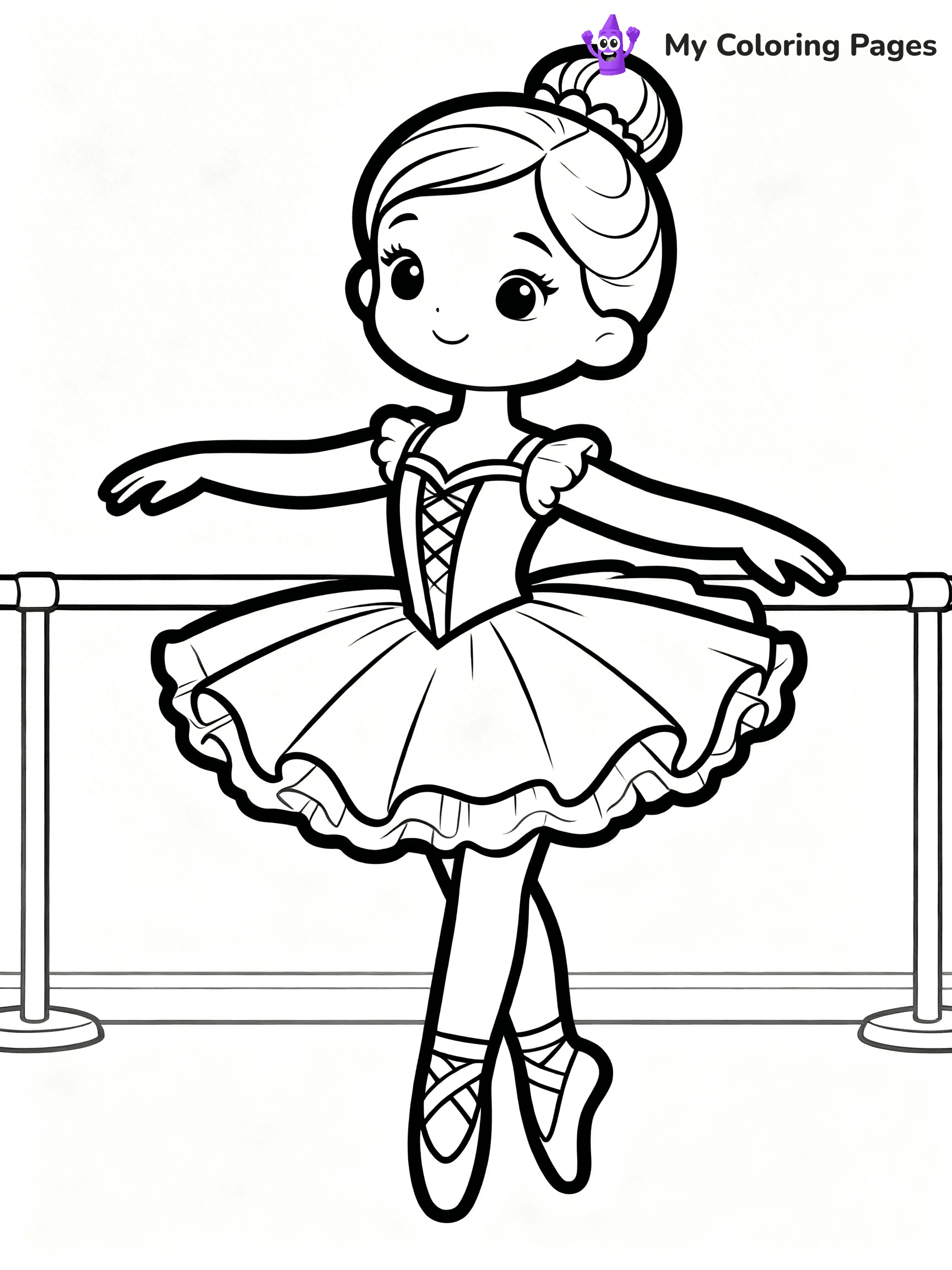 Doll Coloring Pages - 23