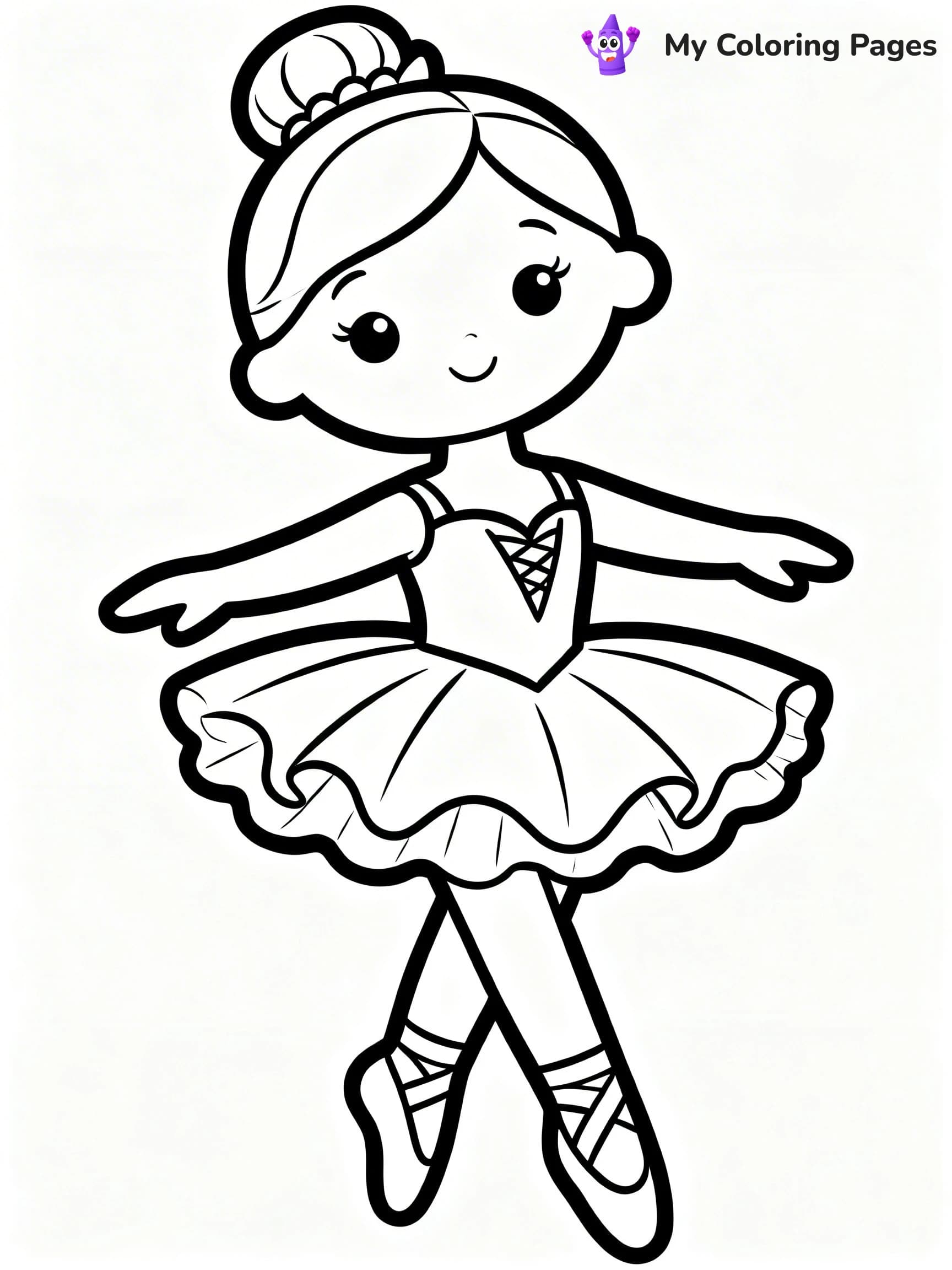 Doll Coloring Pages - 20