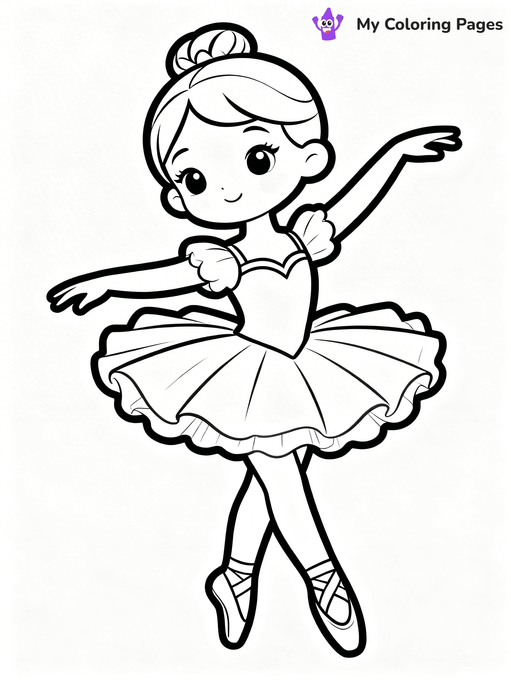 Doll Coloring Pages - 17