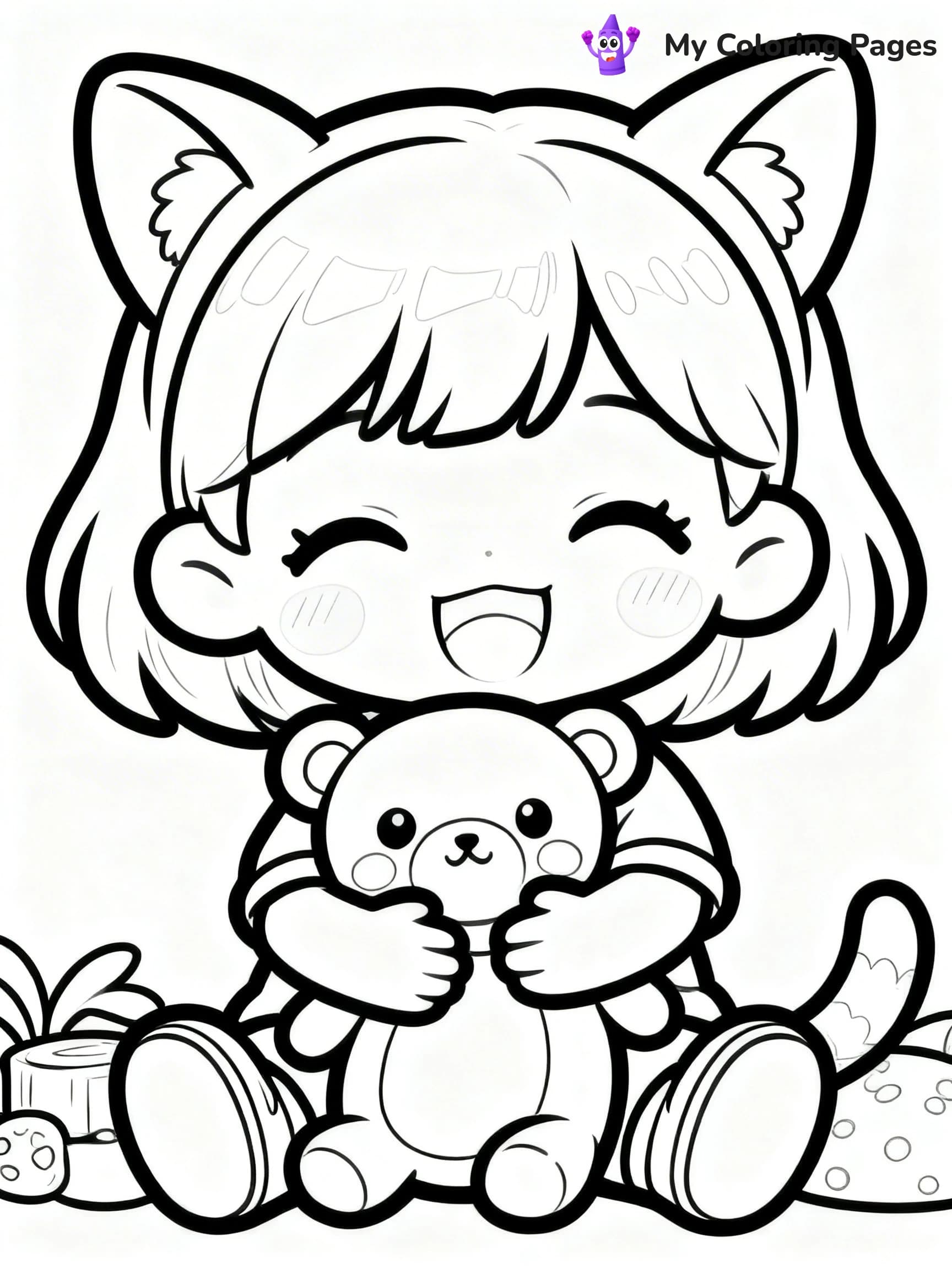 Doll Coloring Pages - 6