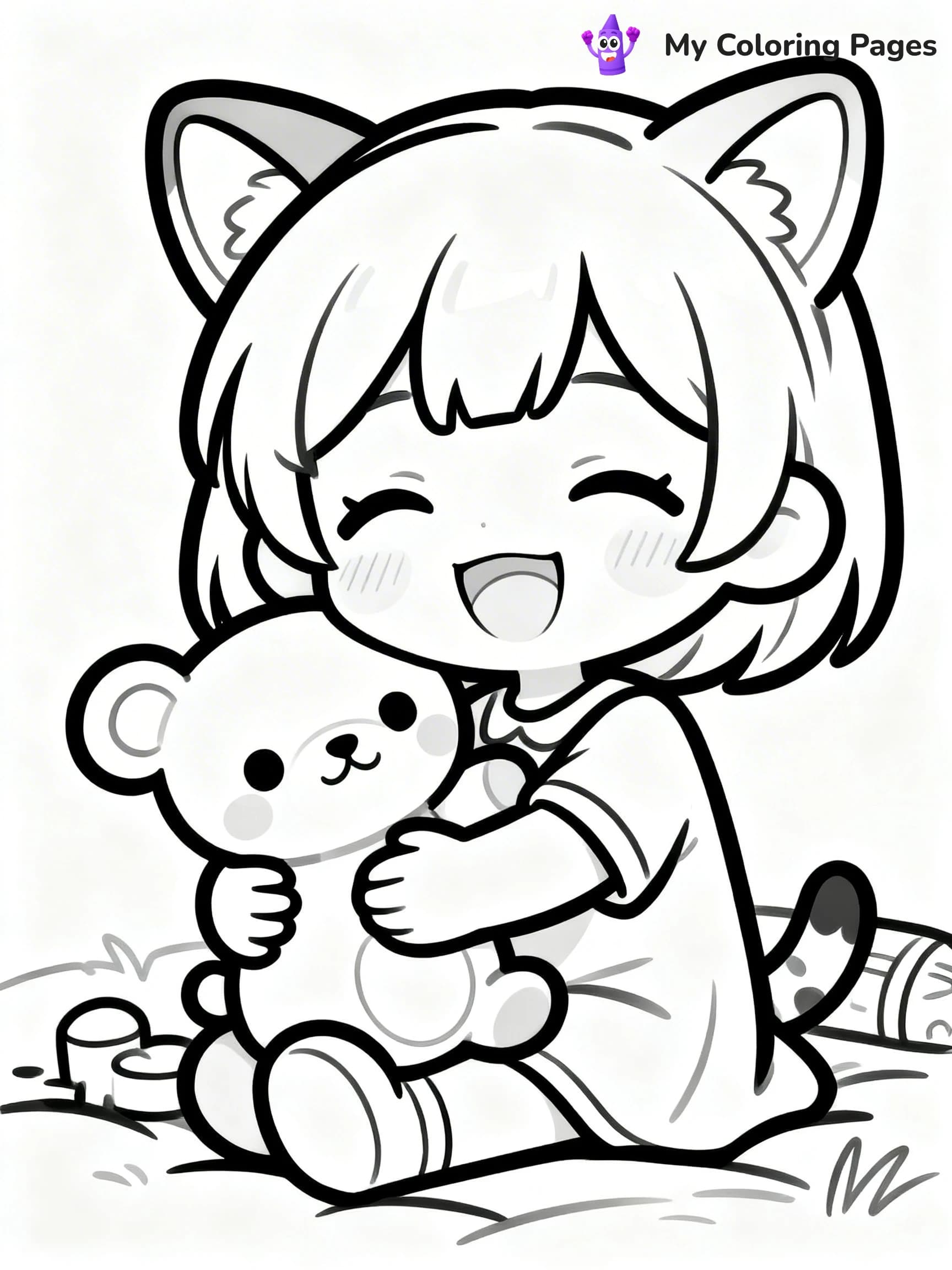 Doll Coloring Pages - 5