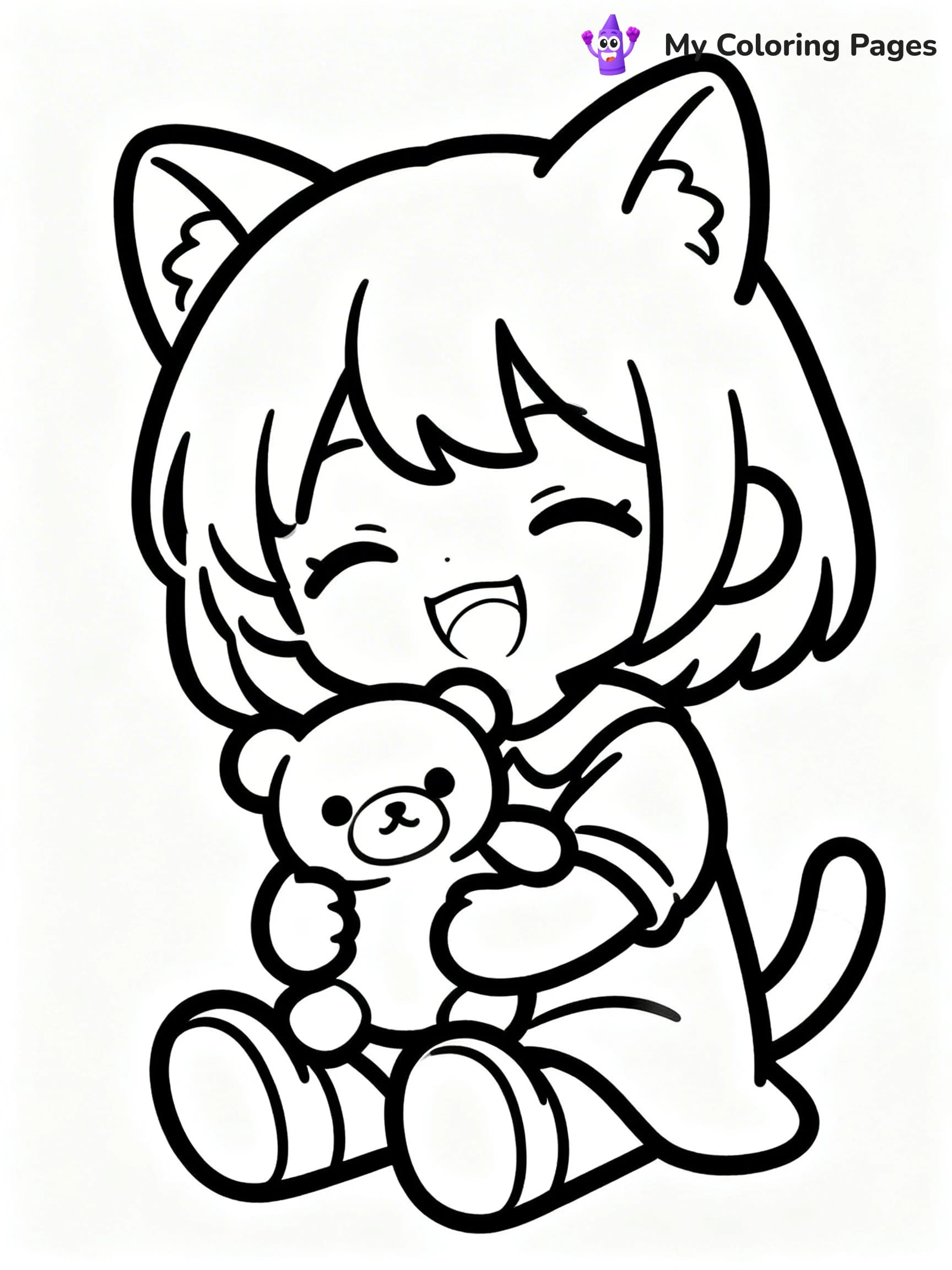 Doll Coloring Pages - 4