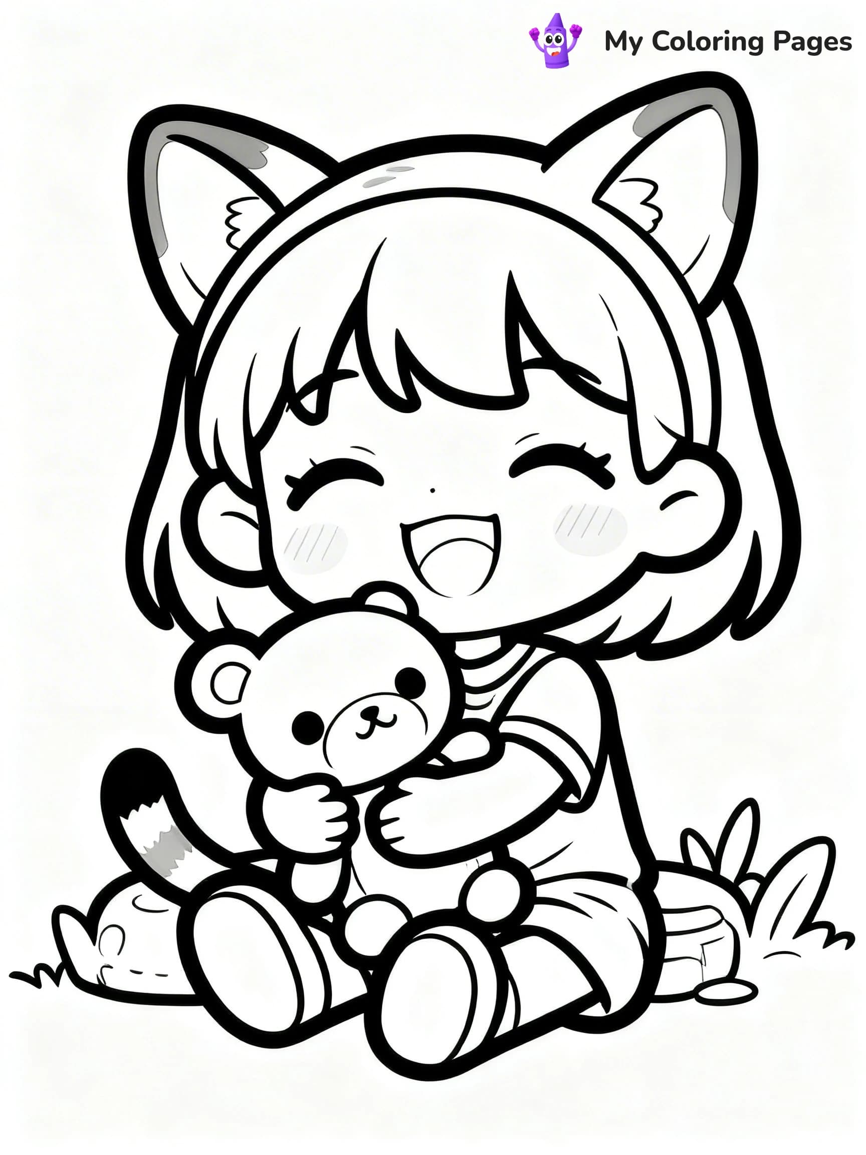 Doll Coloring Pages - 3
