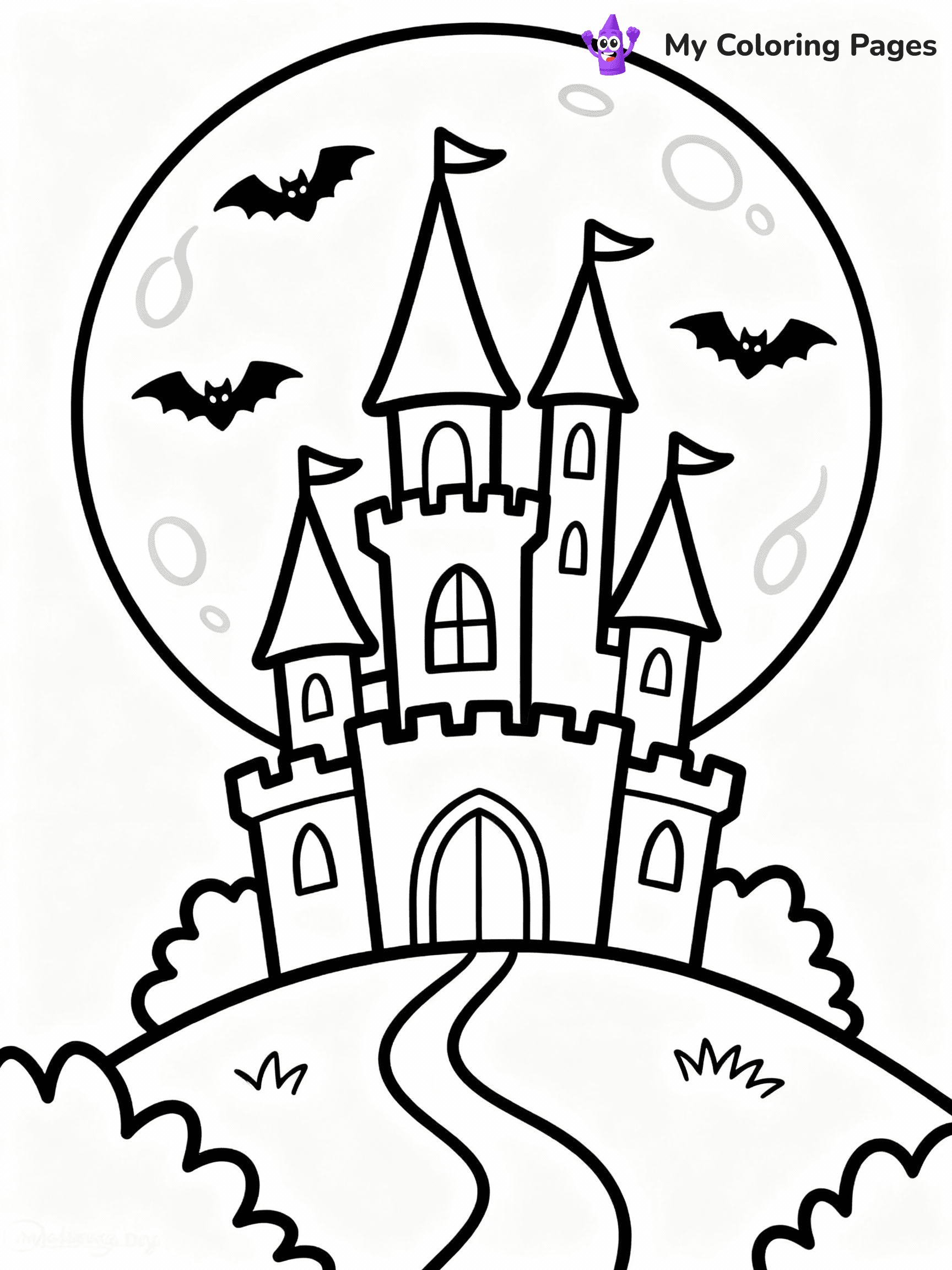 Castle Coloring Pages - 14