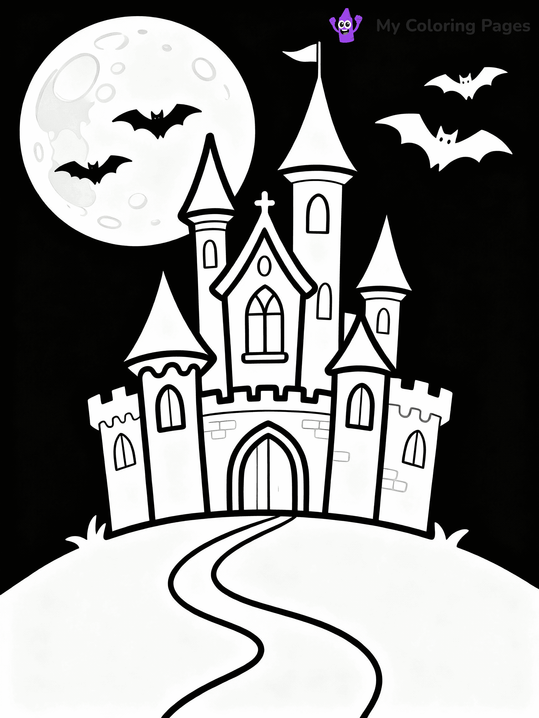 Castle Coloring Pages - 13