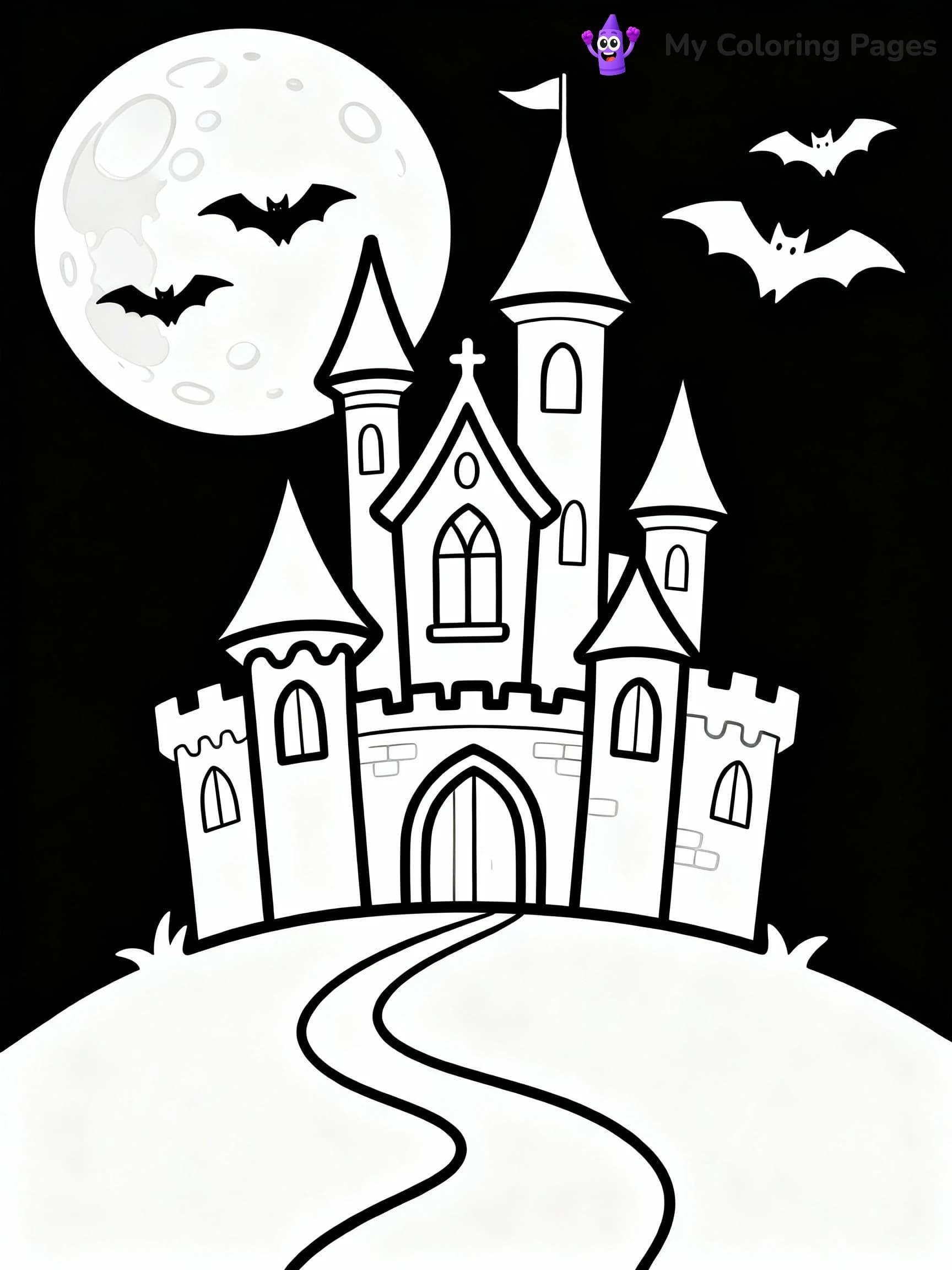 Castle Coloring Pages - 13