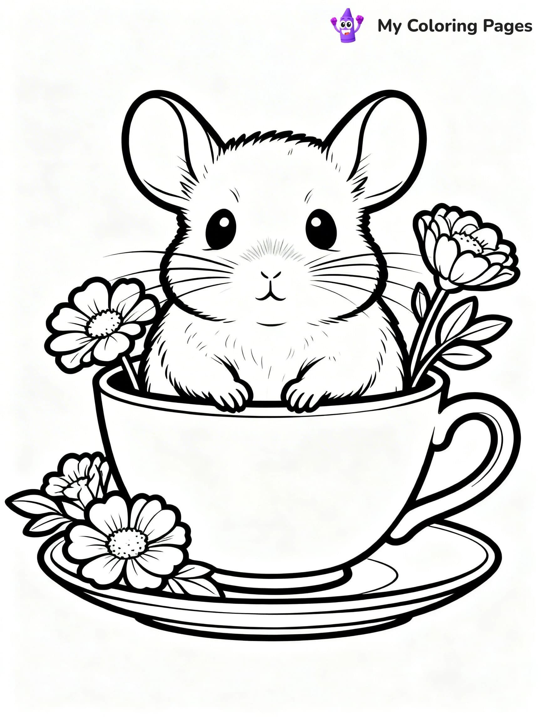 Chinchilla Coloring Pages - 24