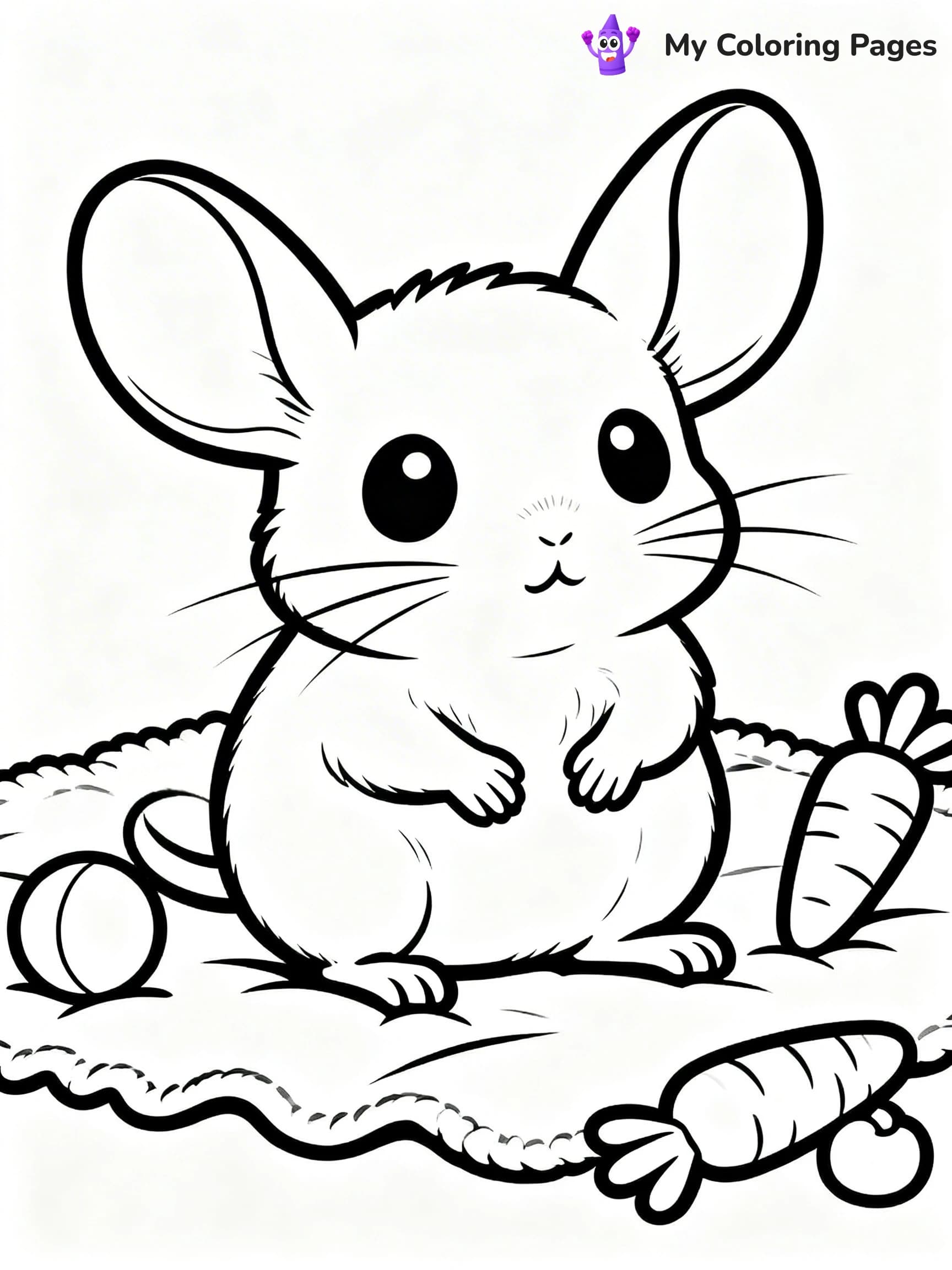 Chinchilla Coloring Pages - 18