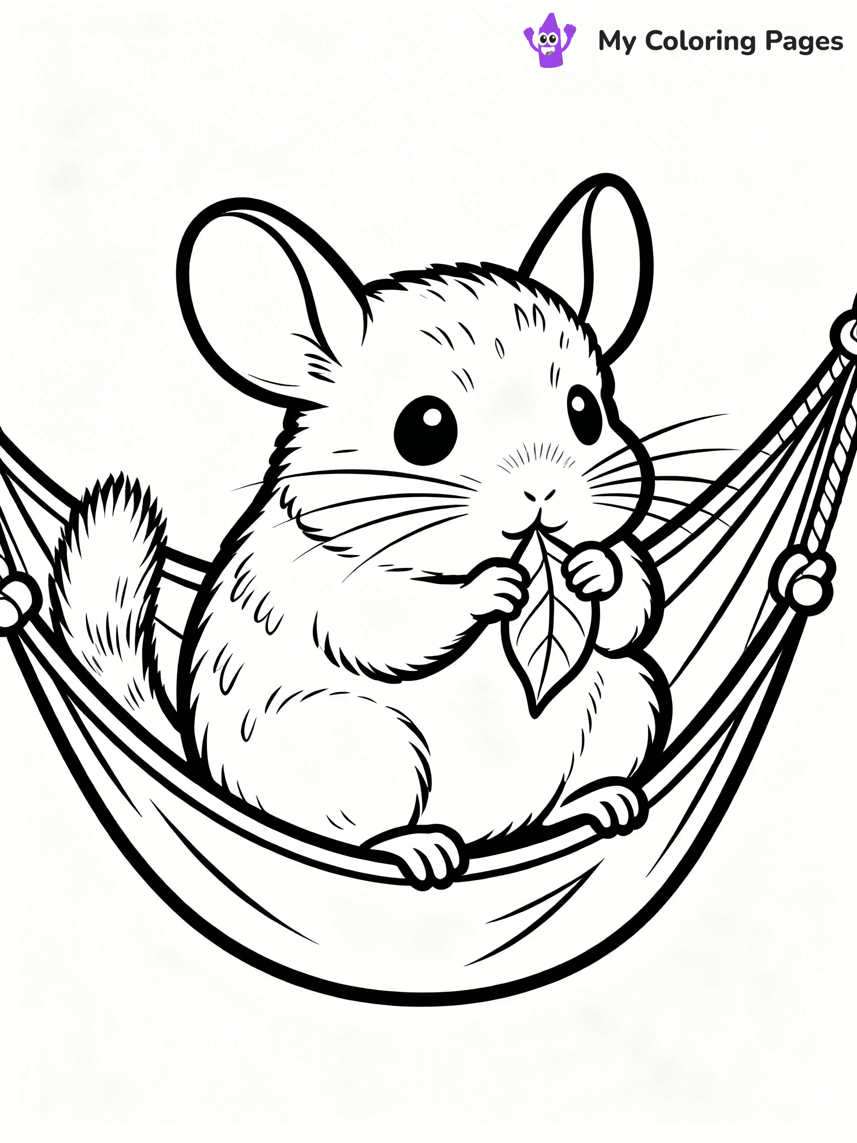 Chinchilla Coloring Pages - 14