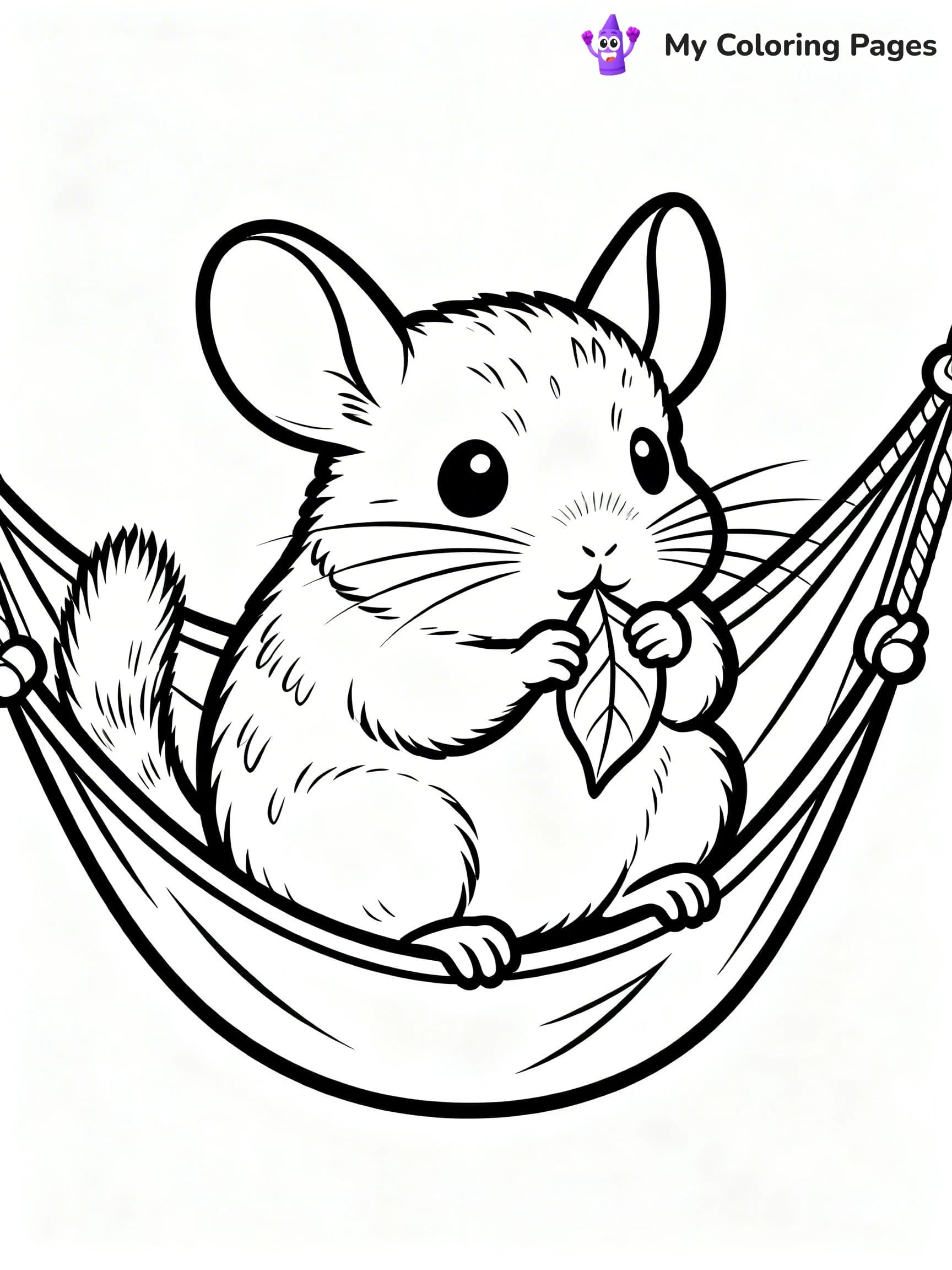 Chinchilla Coloring Pages - 14
