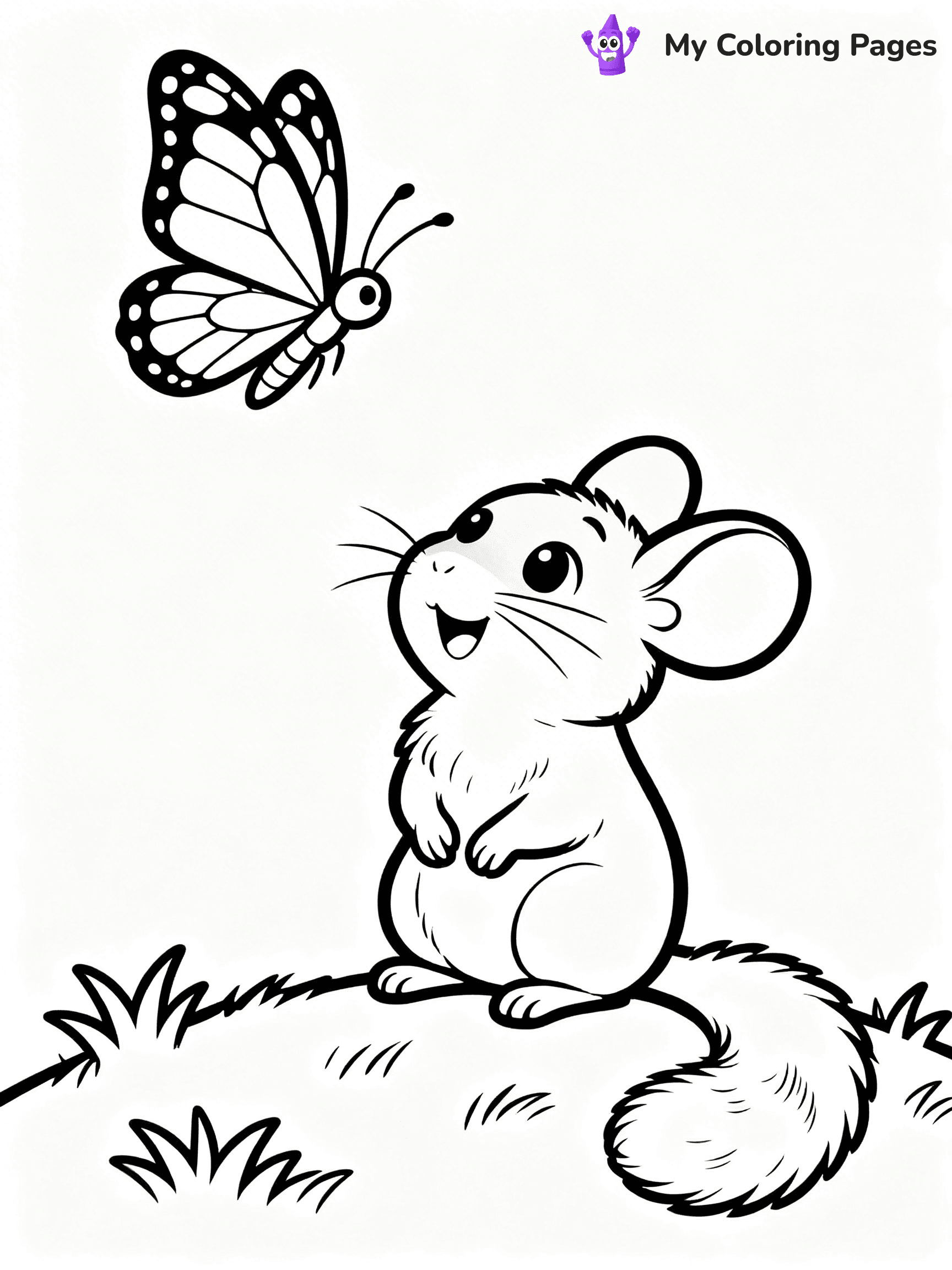 Chinchilla Coloring Pages - 9