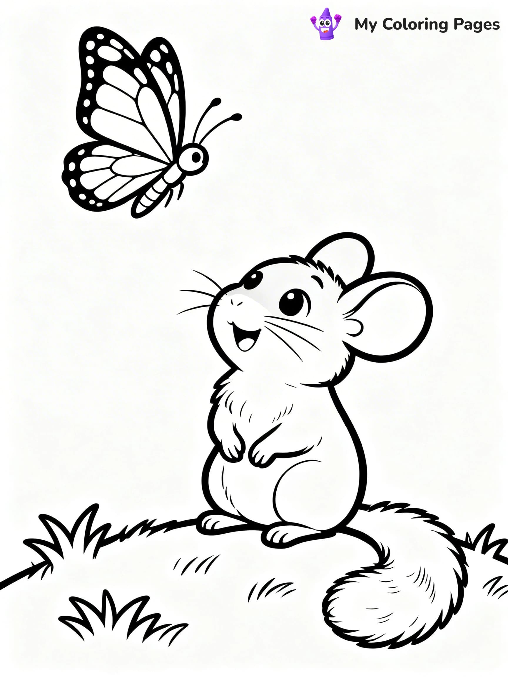 Chinchilla Coloring Pages - 9