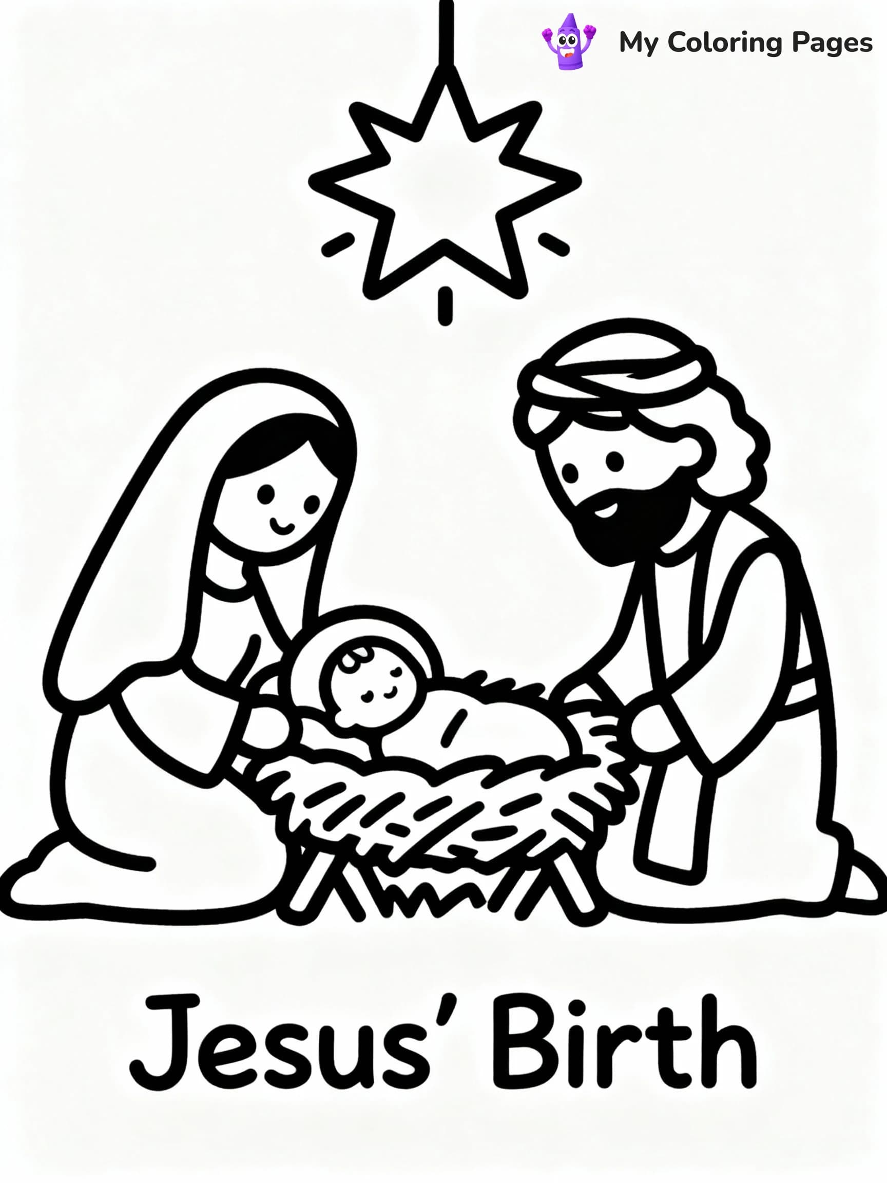 Jesus Coloring Pages - 22