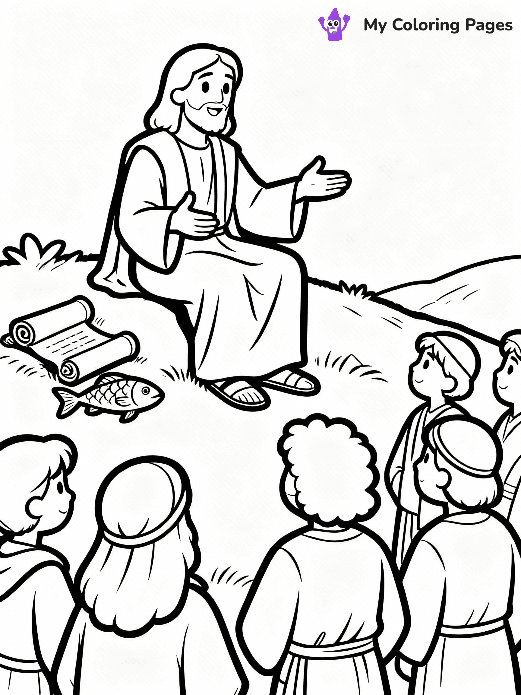 Jesus Coloring Pages - 5