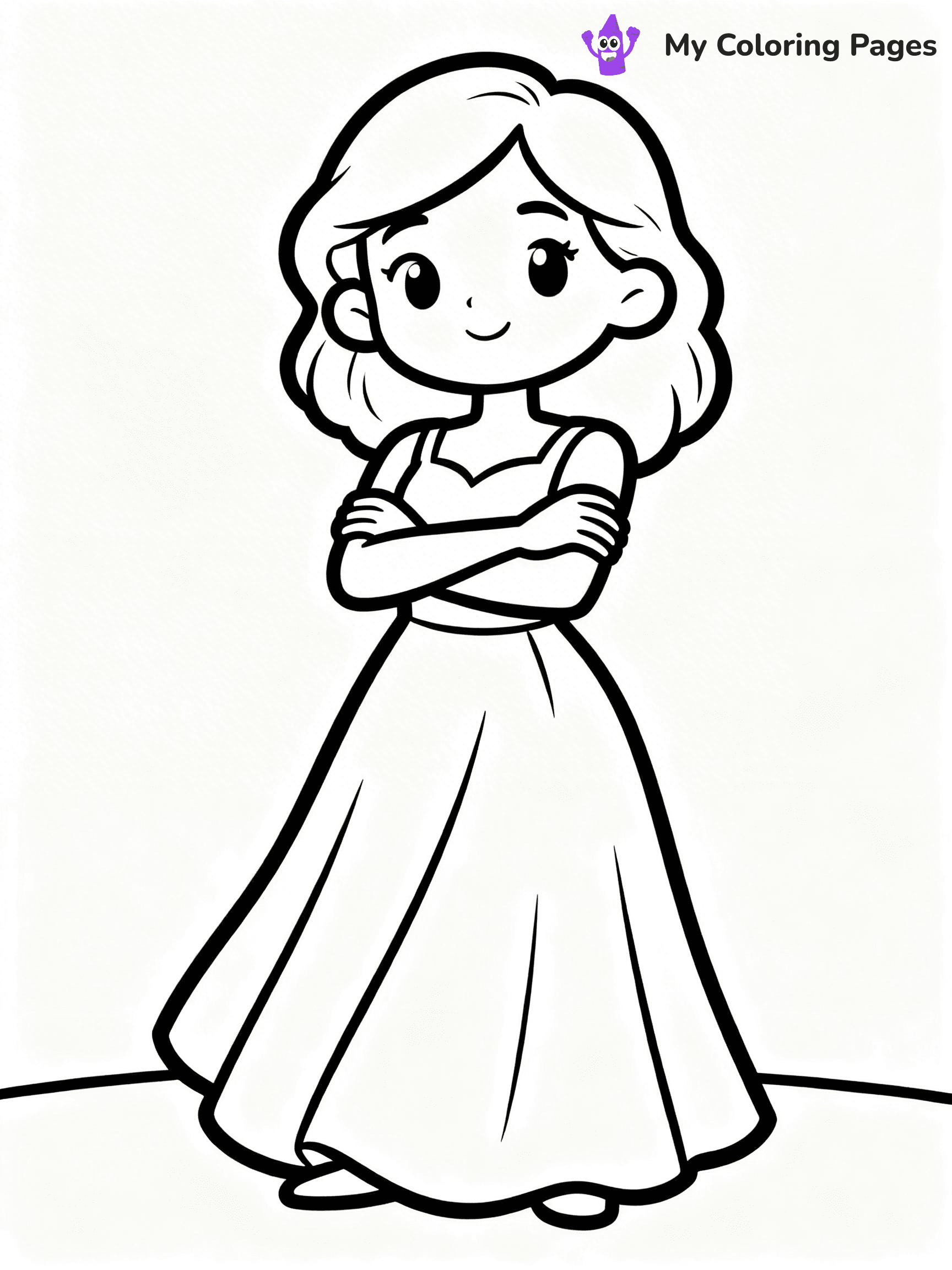 Realistic Face Coloring Pages - 41