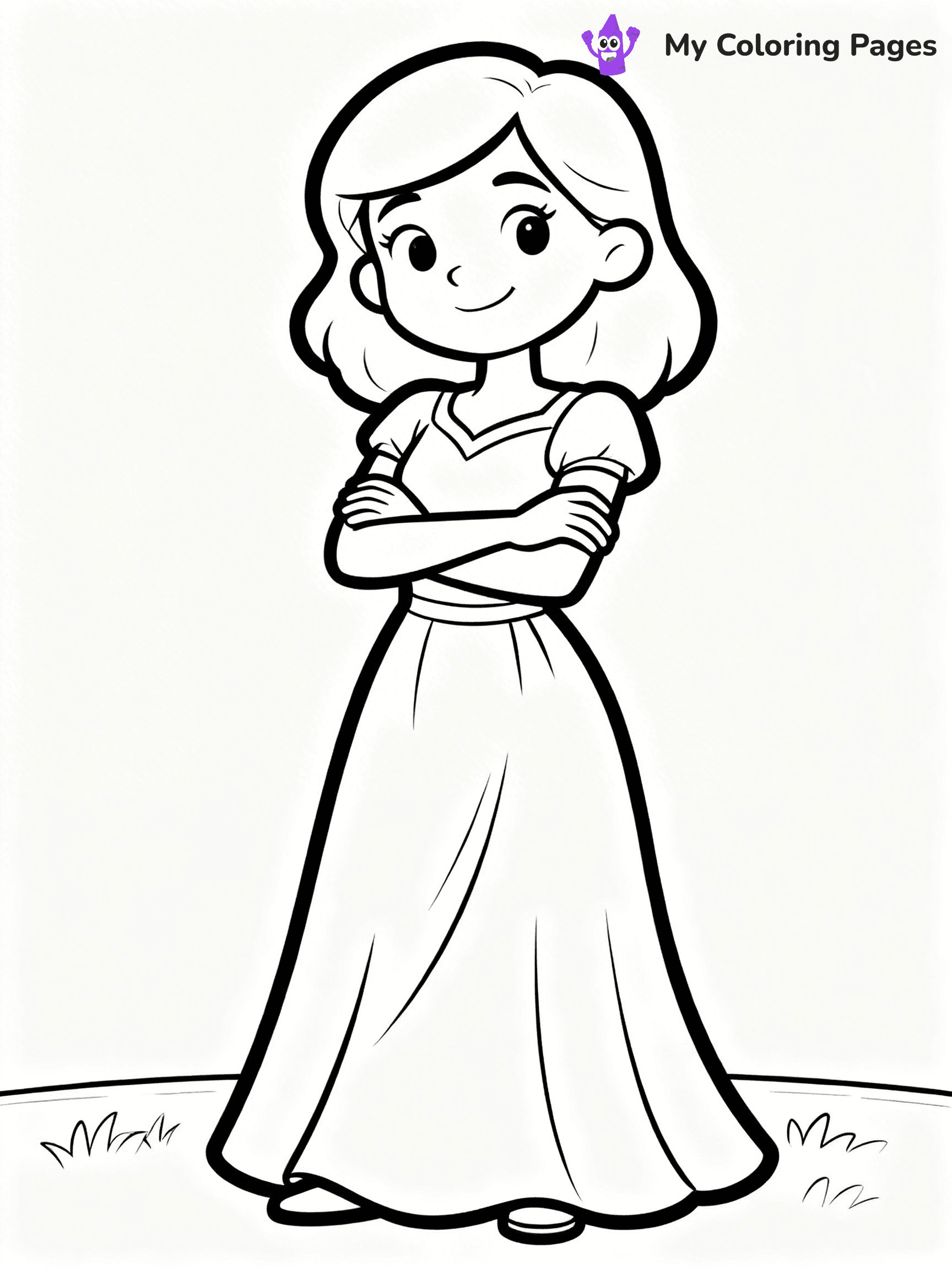 Realistic Face Coloring Pages - 40