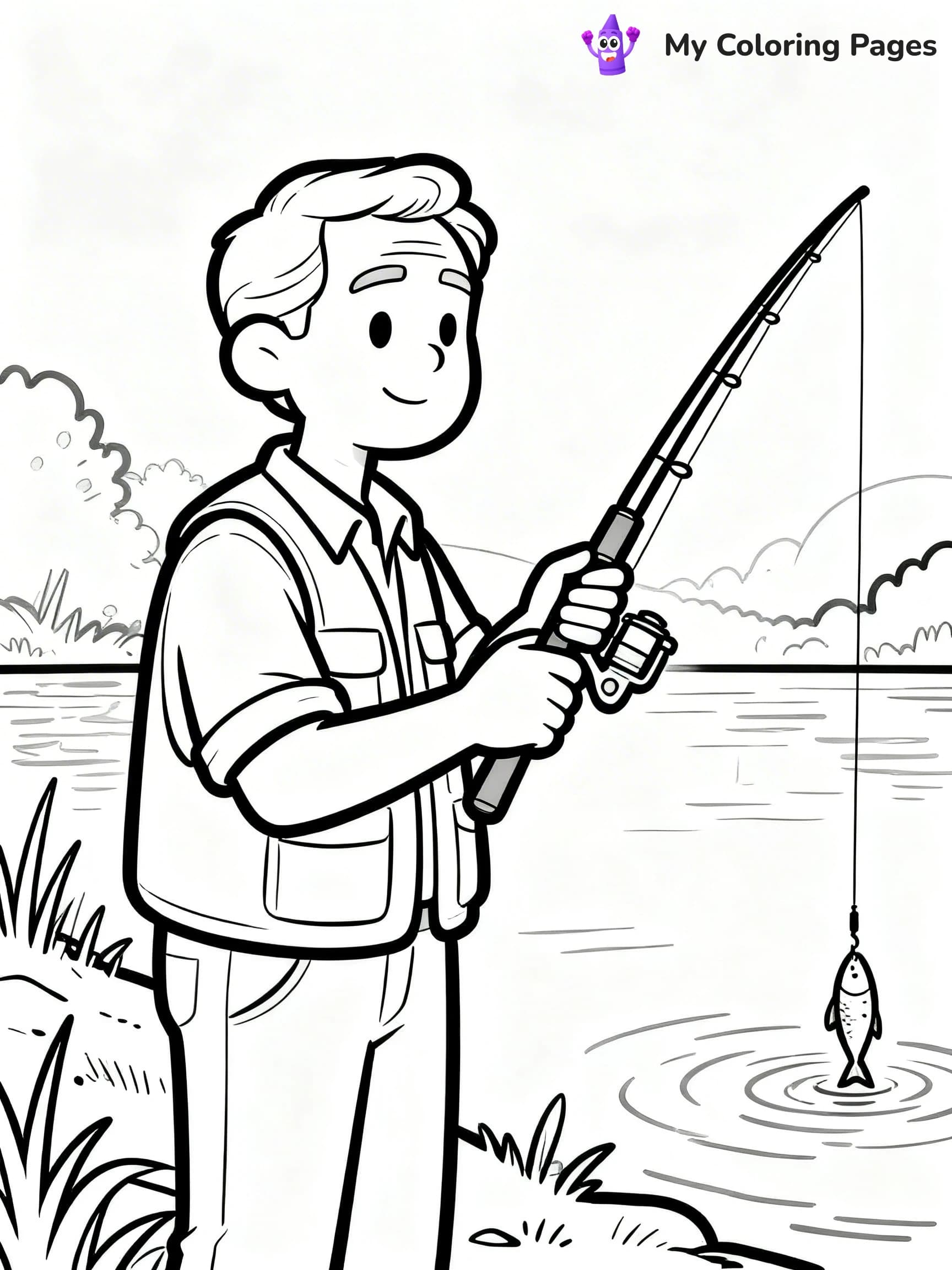 Realistic Face Coloring Pages - 8