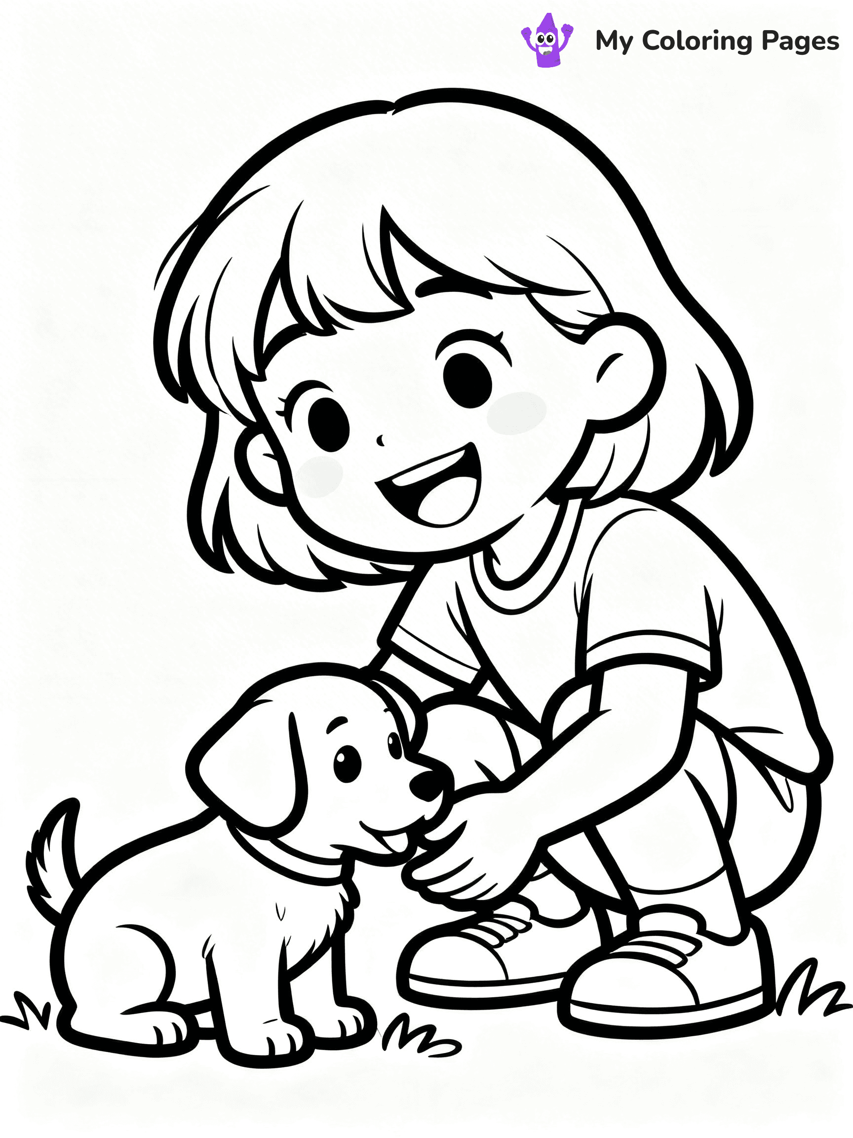 Realistic Face Coloring Pages - 7