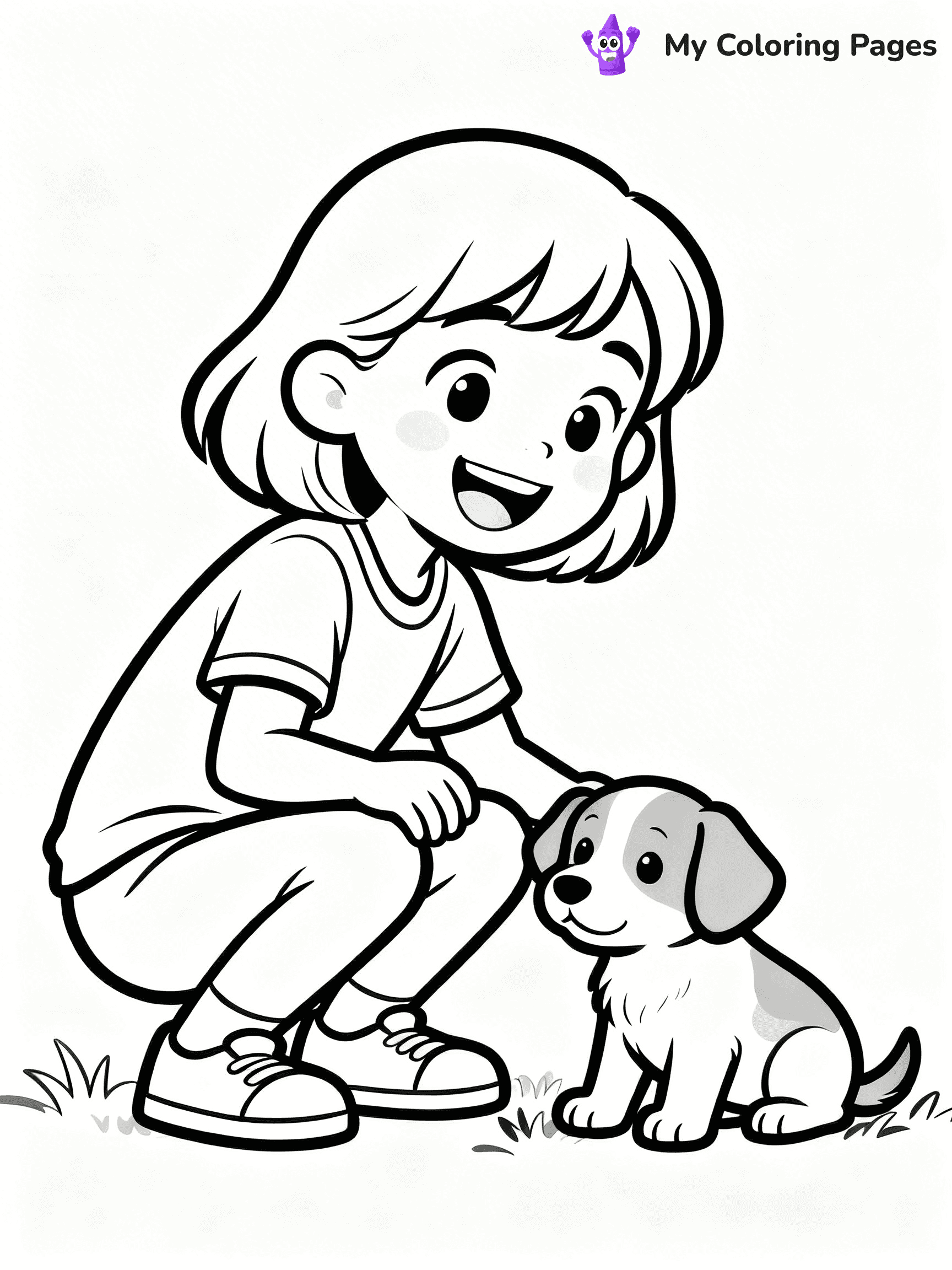 Realistic Face Coloring Pages - 6