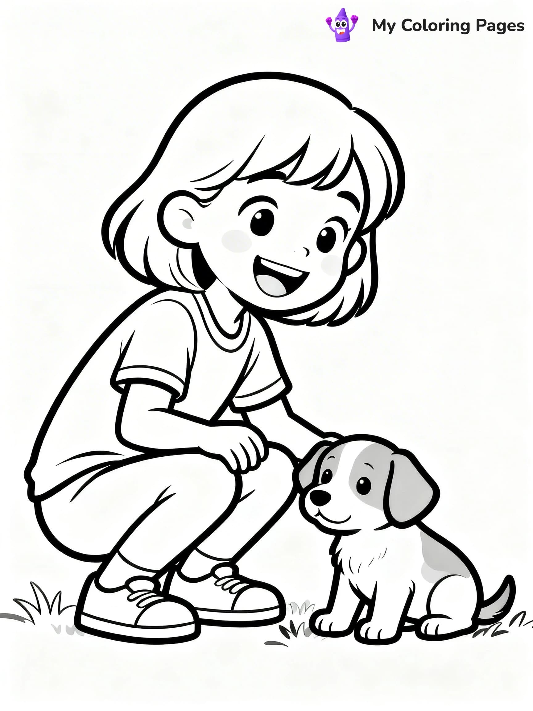 Realistic Face Coloring Pages - 6