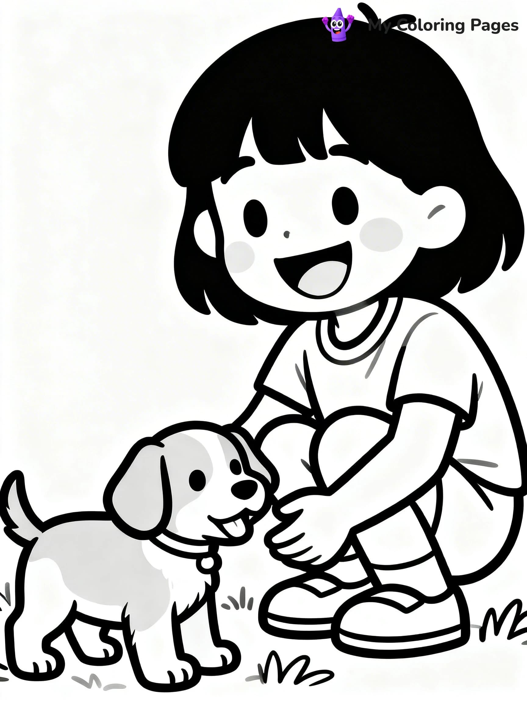 Realistic Face Coloring Pages - 5