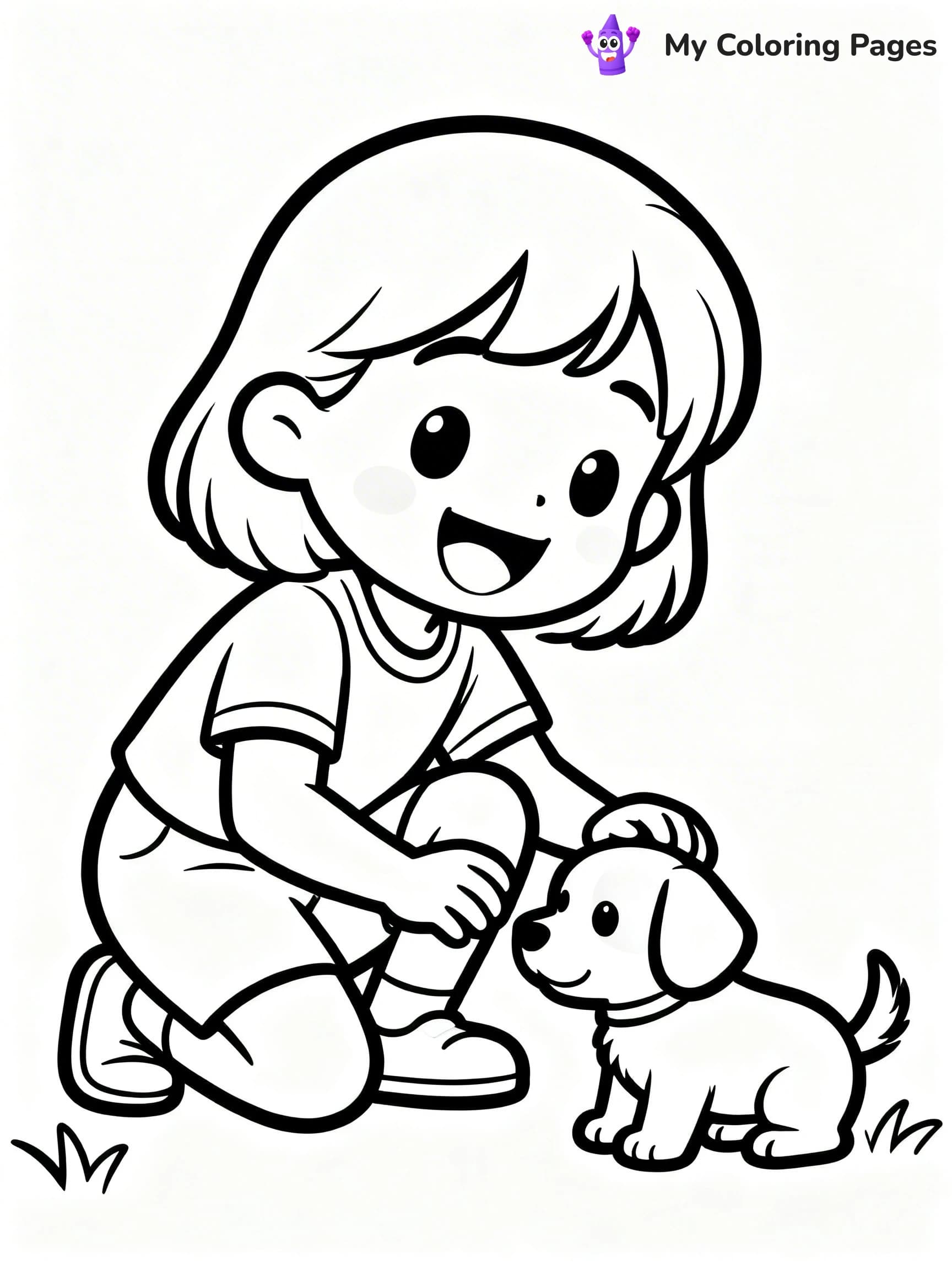 Realistic Face Coloring Pages - 4