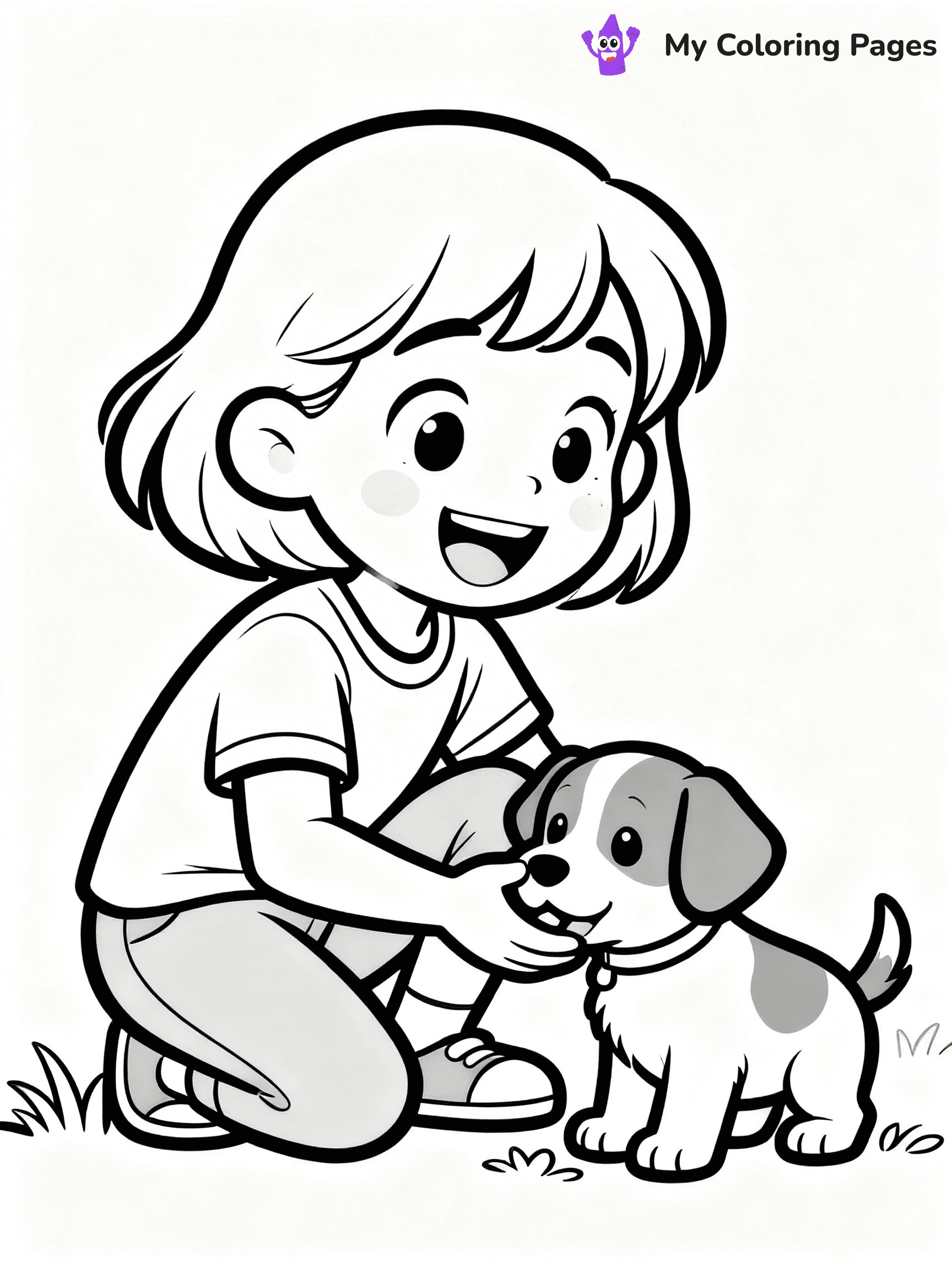 Realistic Face Coloring Pages - 3