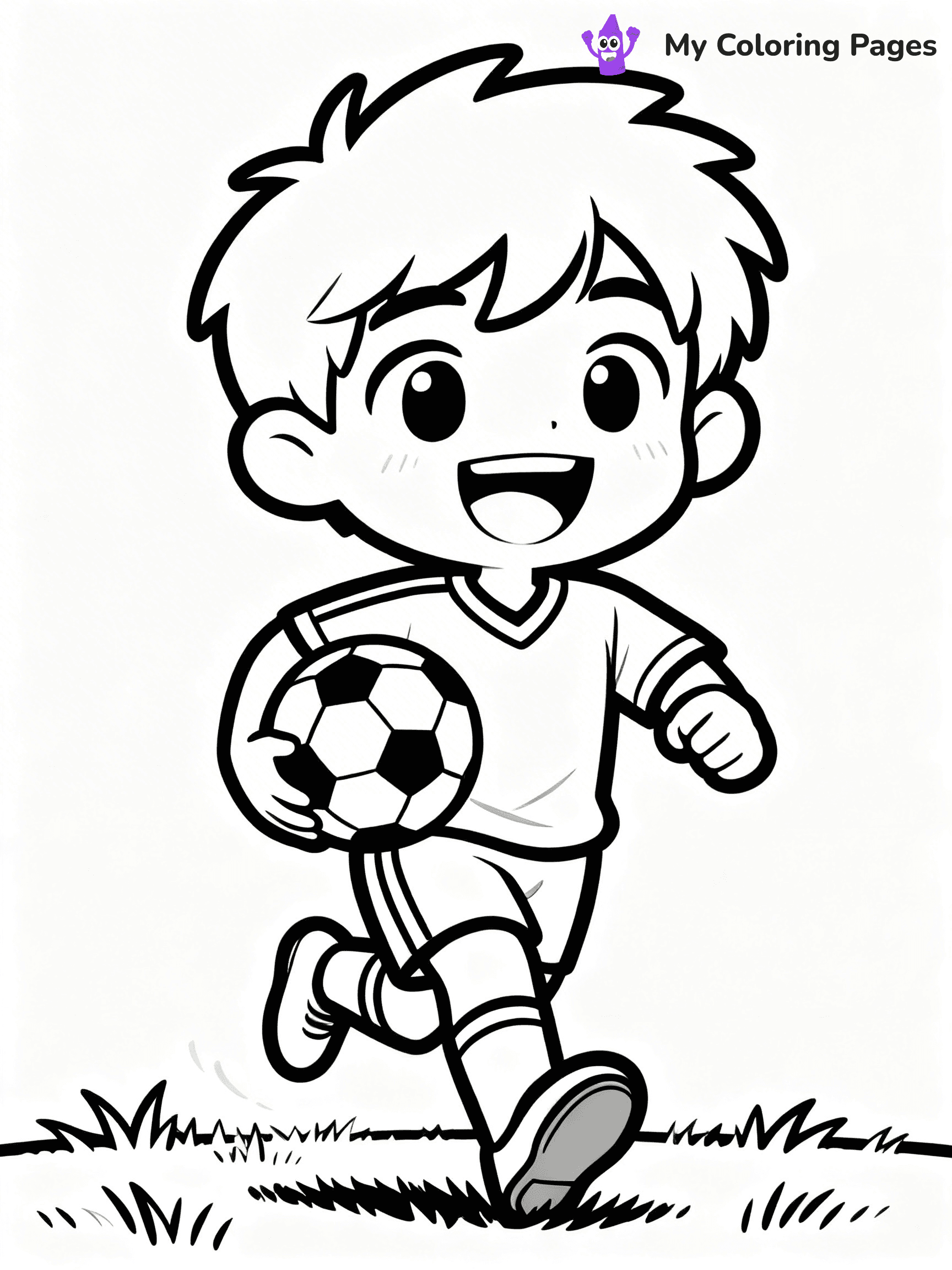 Cool Boy Anime Coloring Pages - 71