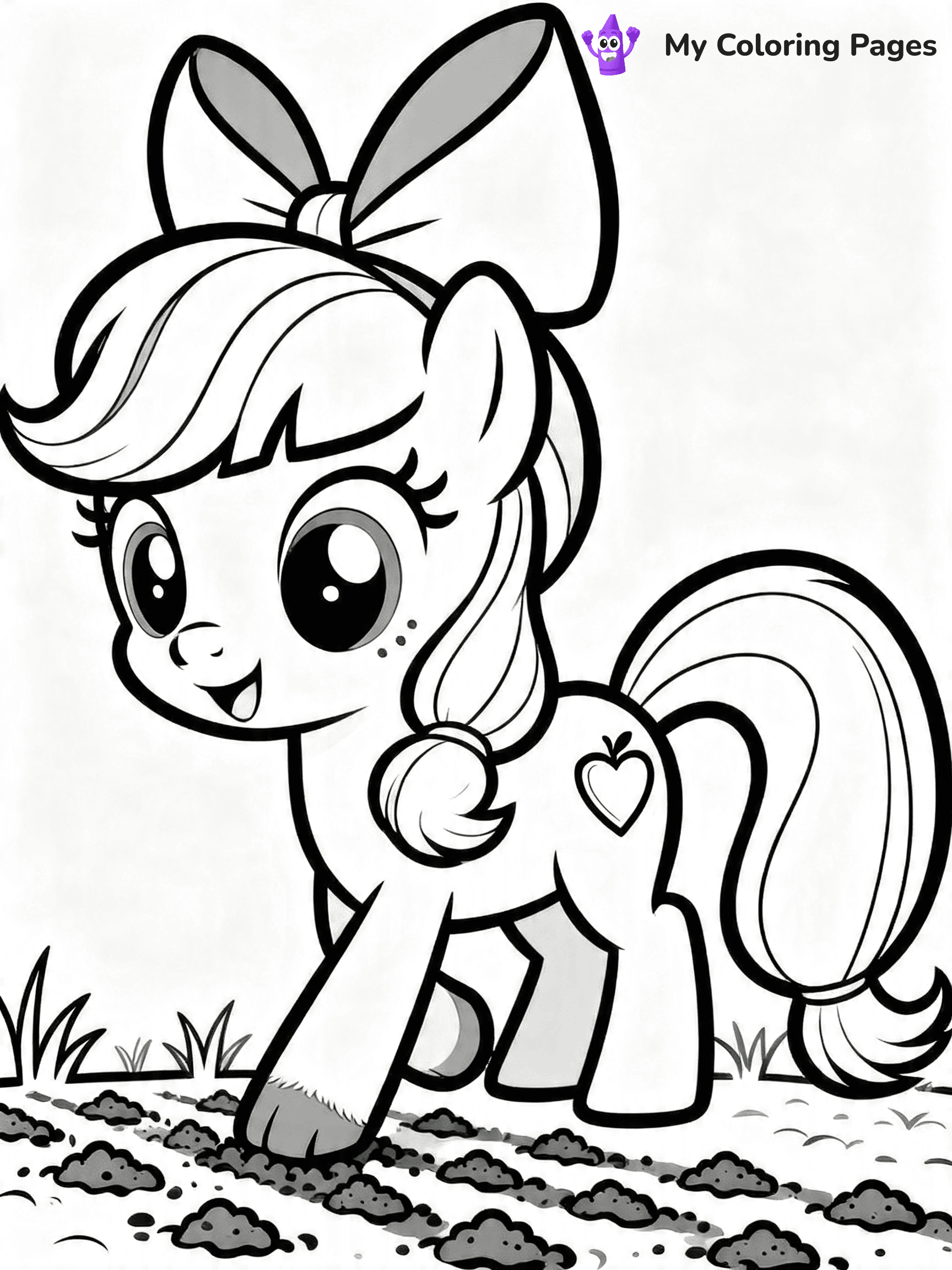 Apple Jack Coloring Pages - 18