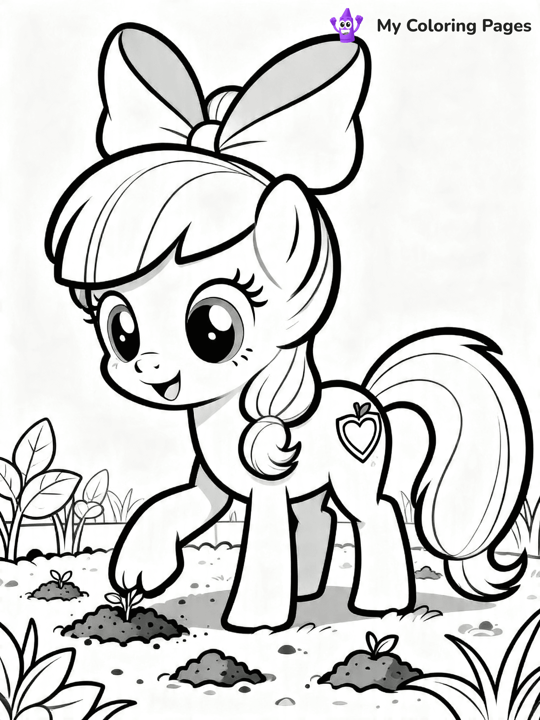Apple Jack Coloring Pages - 17