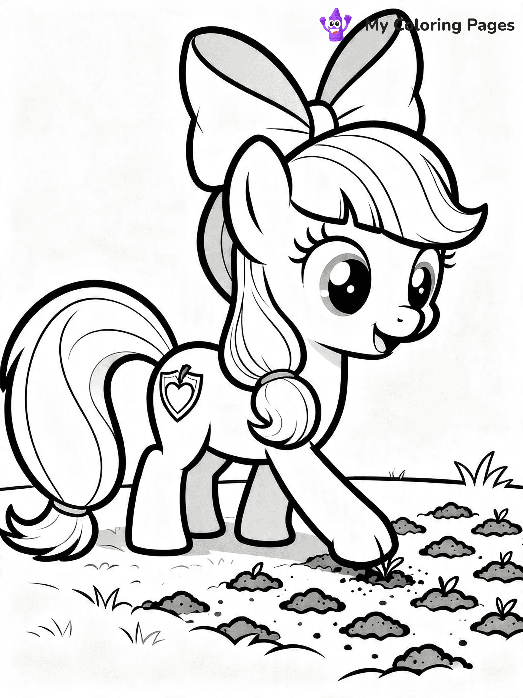 Apple Jack Coloring Pages - 14