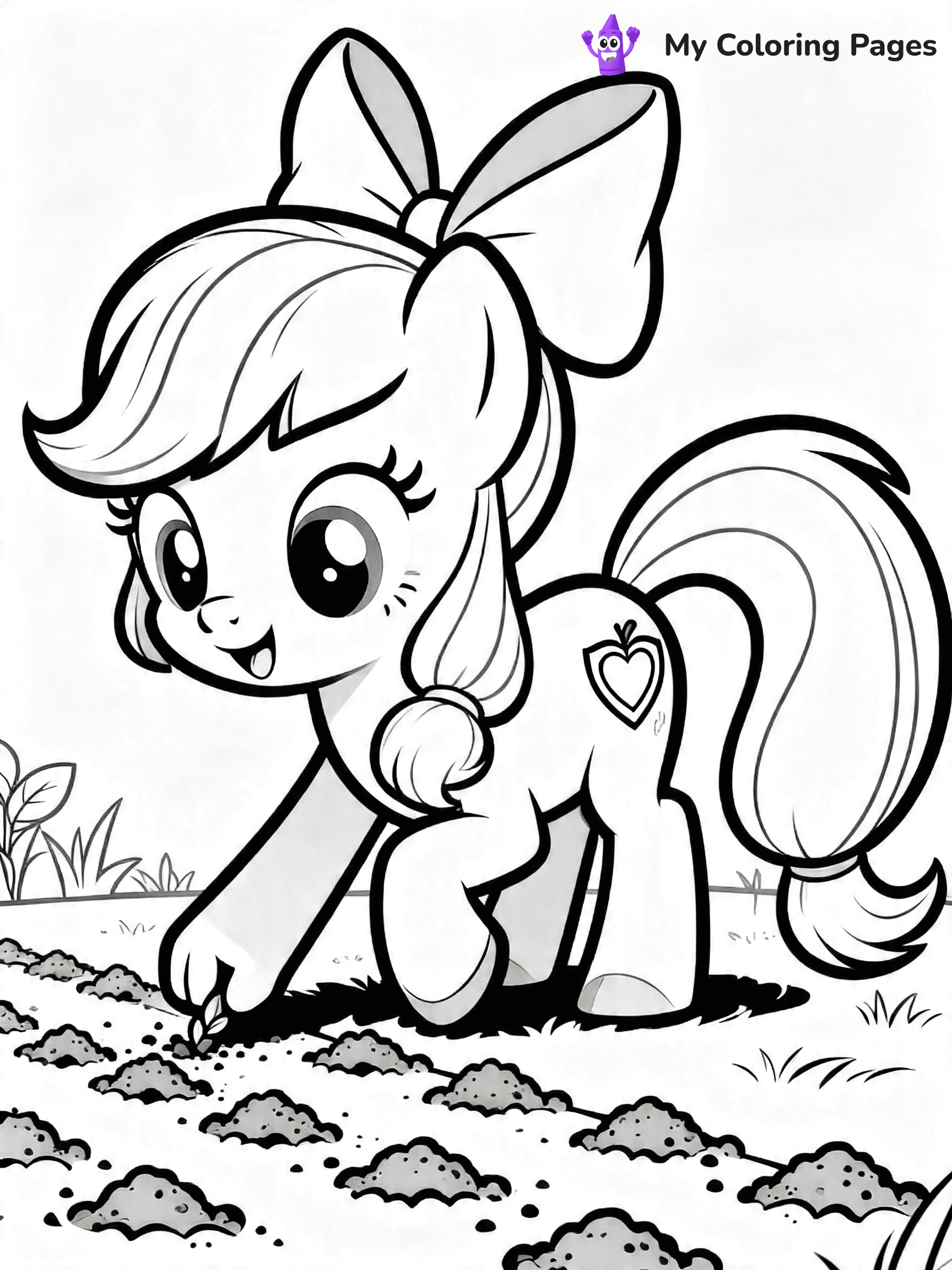 Apple Jack Coloring Pages - 13