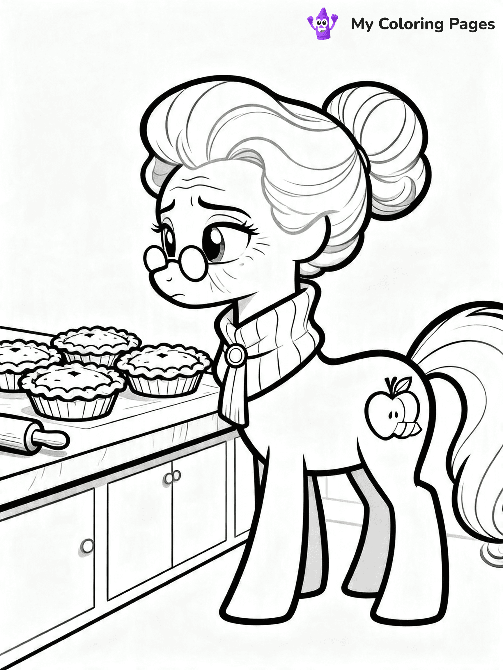 Apple Jack Coloring Pages - 6