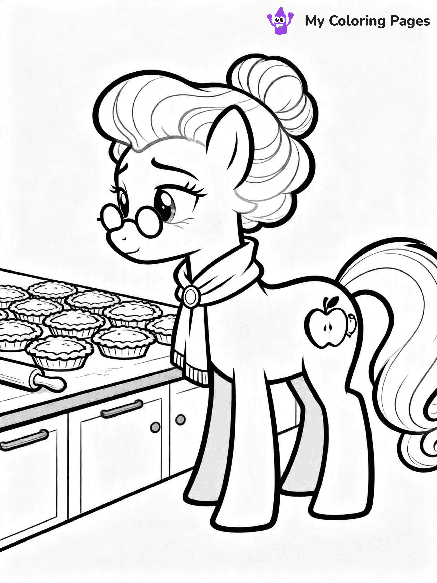 Apple Jack Coloring Pages - 5