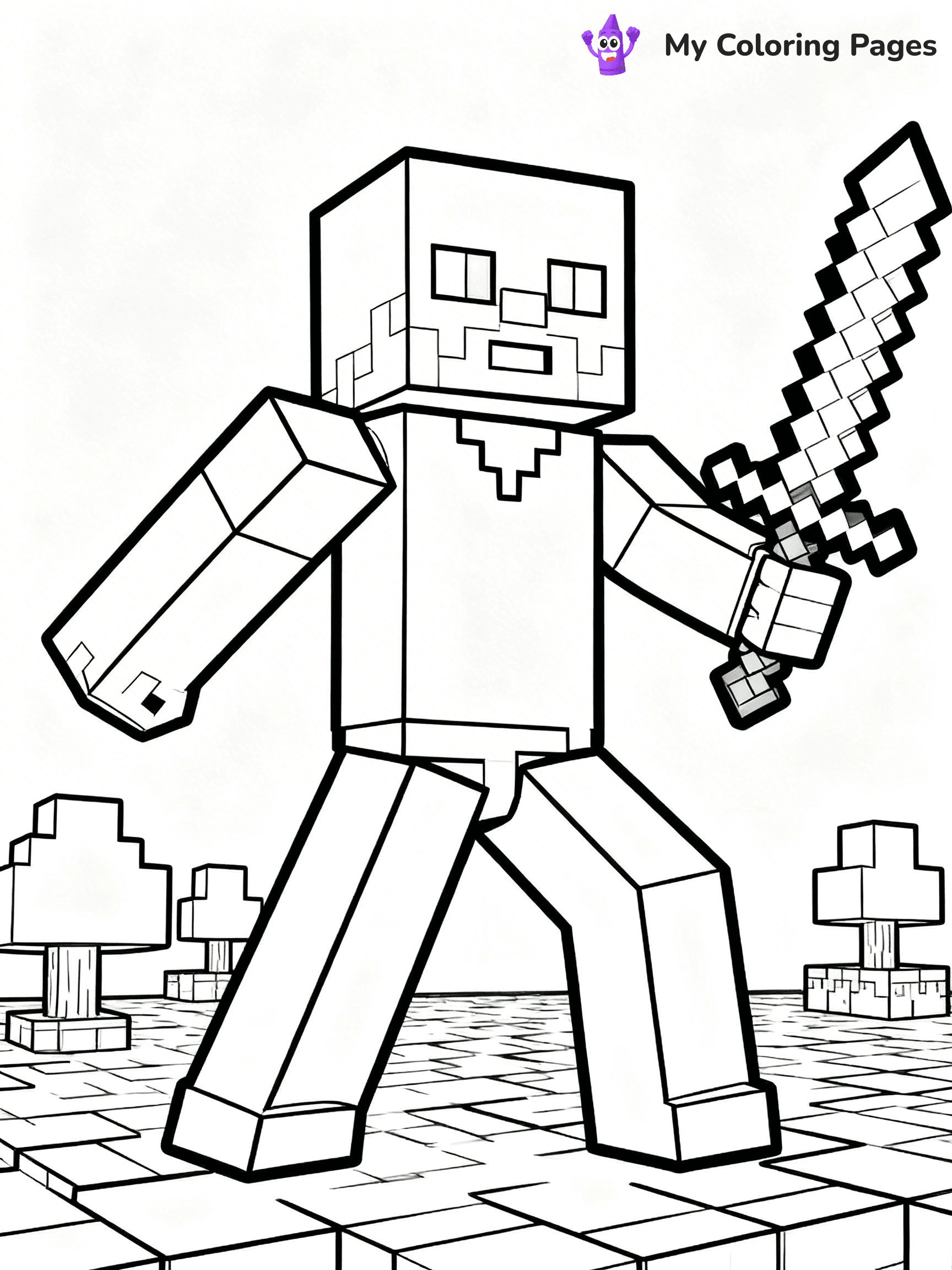 Ender Dragon Coloring Pages - 6