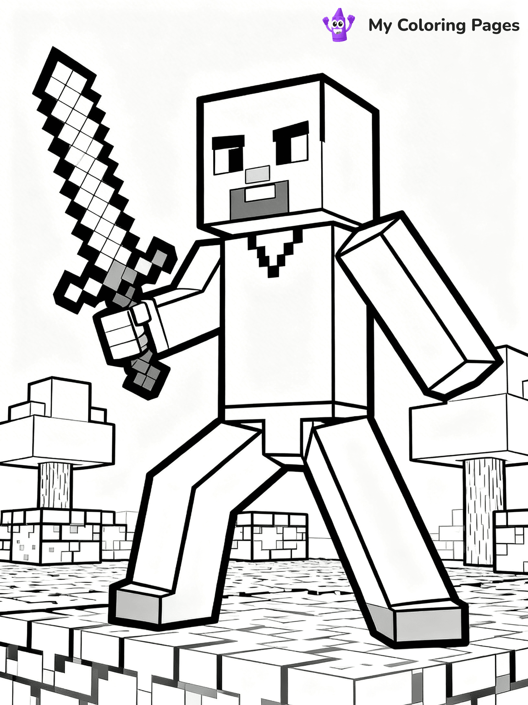 Ender Dragon Coloring Pages - 5